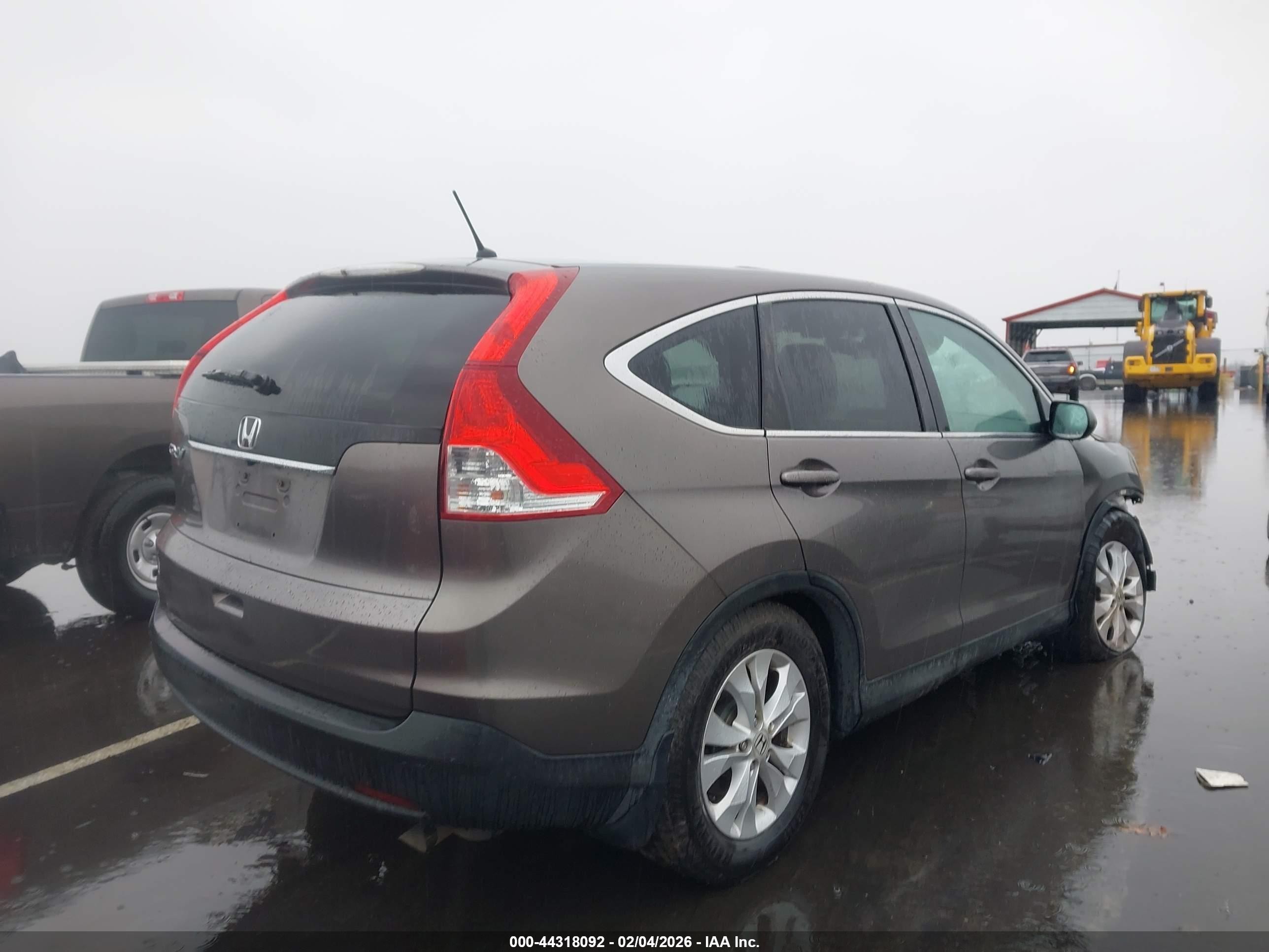 2014 Honda Cr-v Ex Silver vin: 2HKRM3H56EH517858