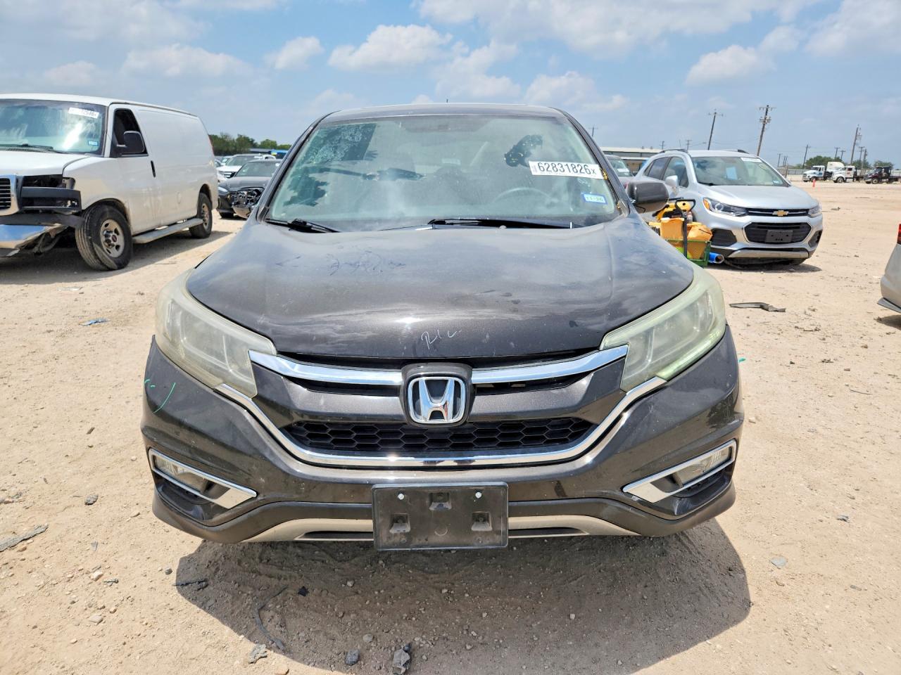 2015 Honda Cr-v Ex Brown vin: 2HKRM3H56FH503069
