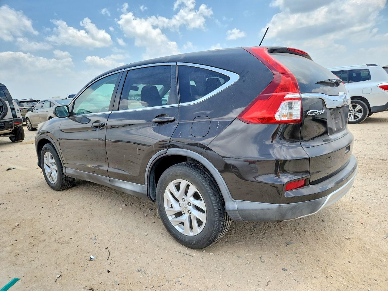 2015 Honda Cr-v Ex Brown vin: 2HKRM3H56FH503069