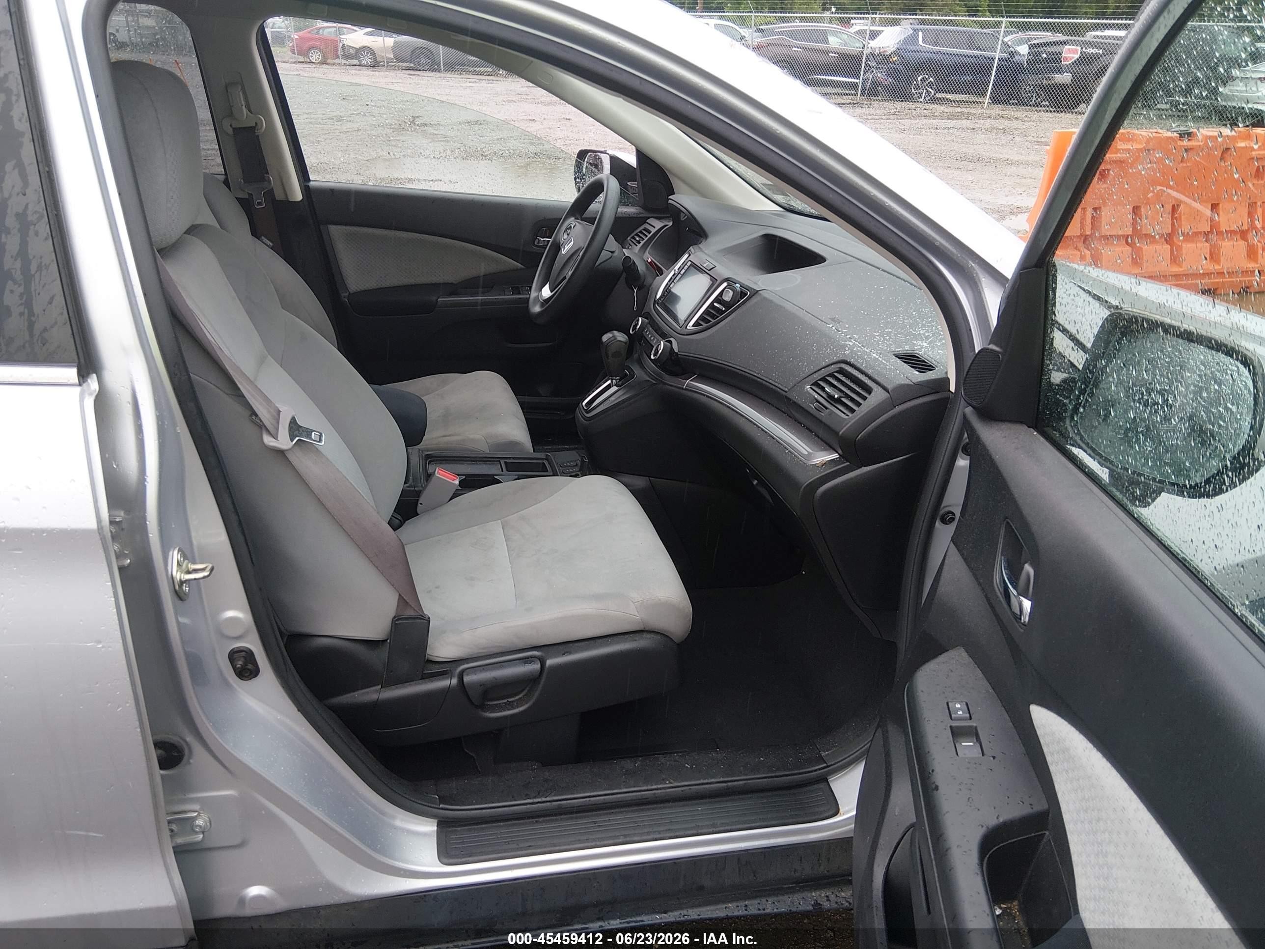 2015 Honda Cr-v Ex Серебряный vin: 2HKRM3H56FH522219
