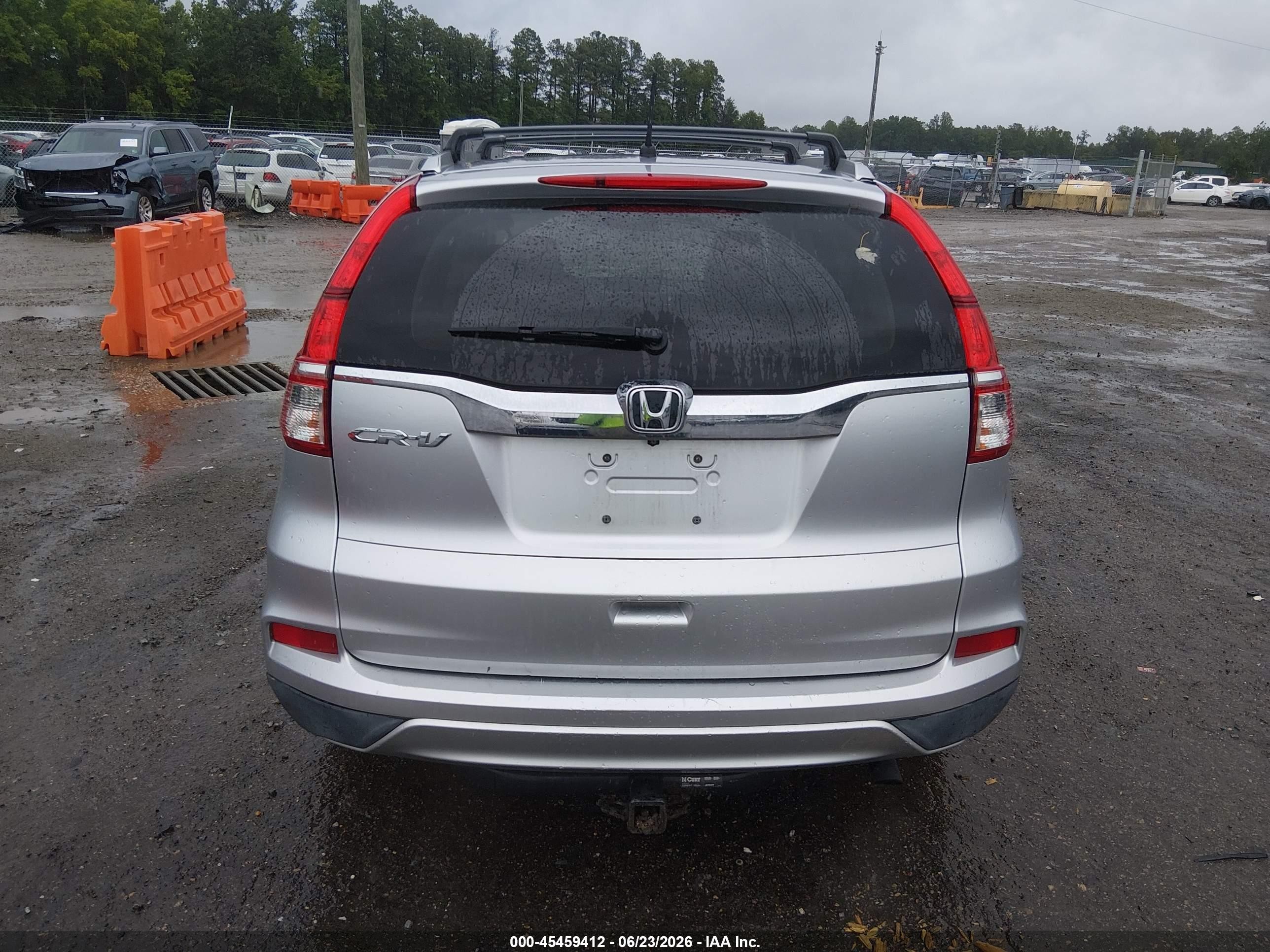 2015 Honda Cr-v Ex Серебряный vin: 2HKRM3H56FH522219