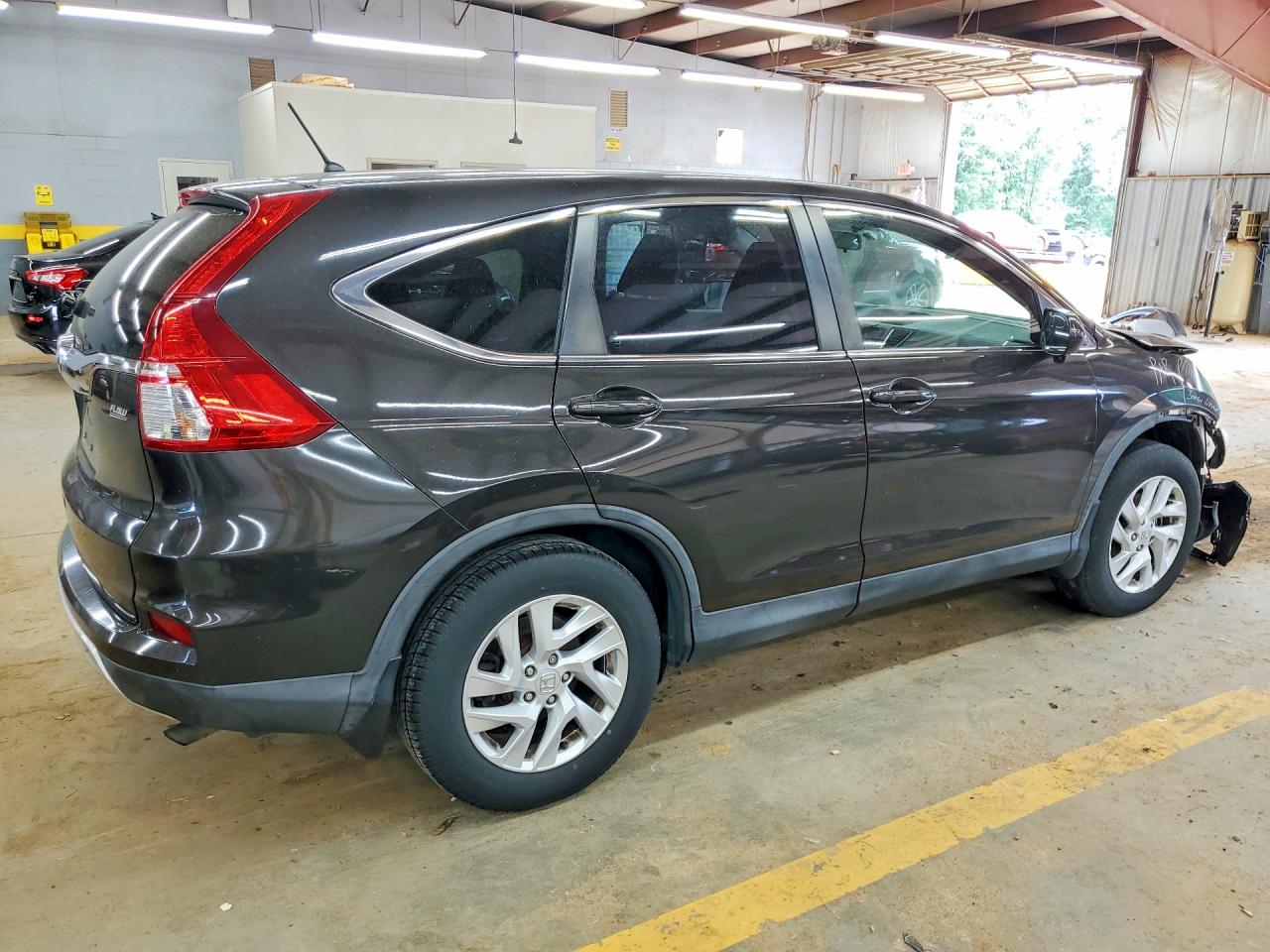 2015 Honda Cr-v Ex Gray vin: 2HKRM3H56FH529686