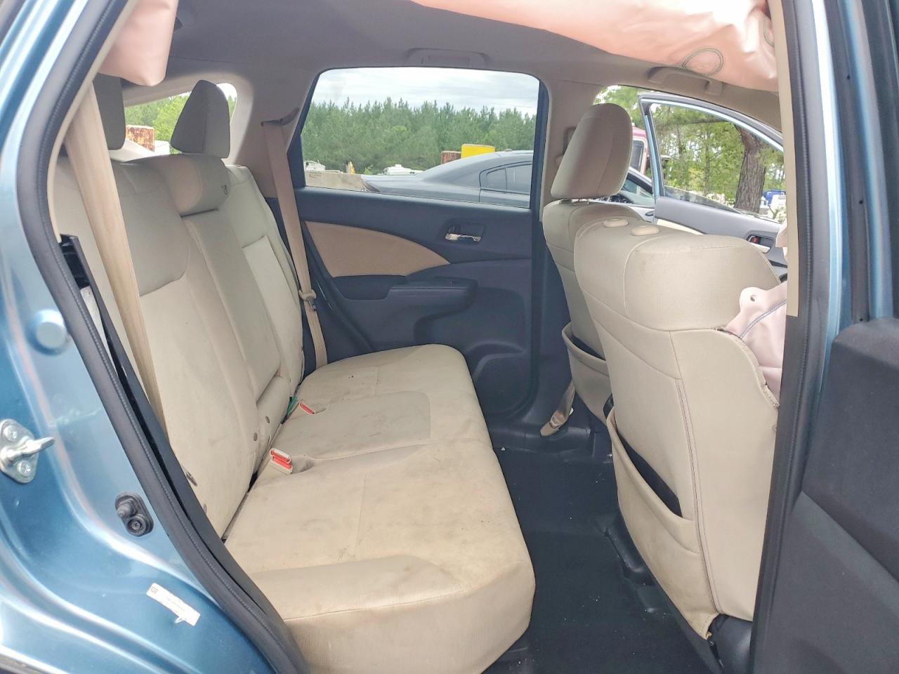 2015 Honda Cr-v Ex Turquoise vin: 2HKRM3H56FH542518