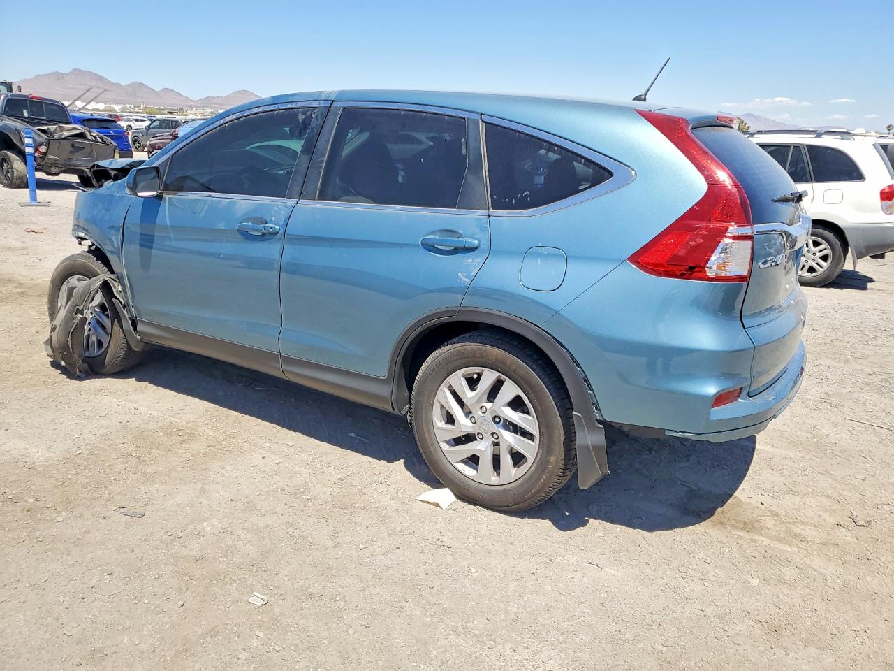 2015 Honda Cr-v Ex Blue vin: 2HKRM3H56FH545693