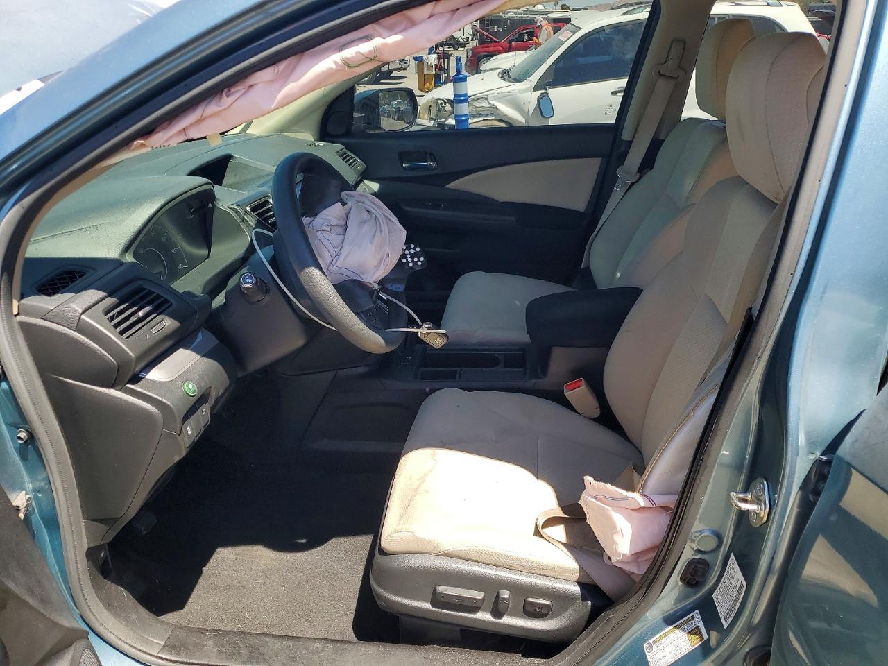 2015 Honda Cr-v Ex Blue vin: 2HKRM3H56FH545693