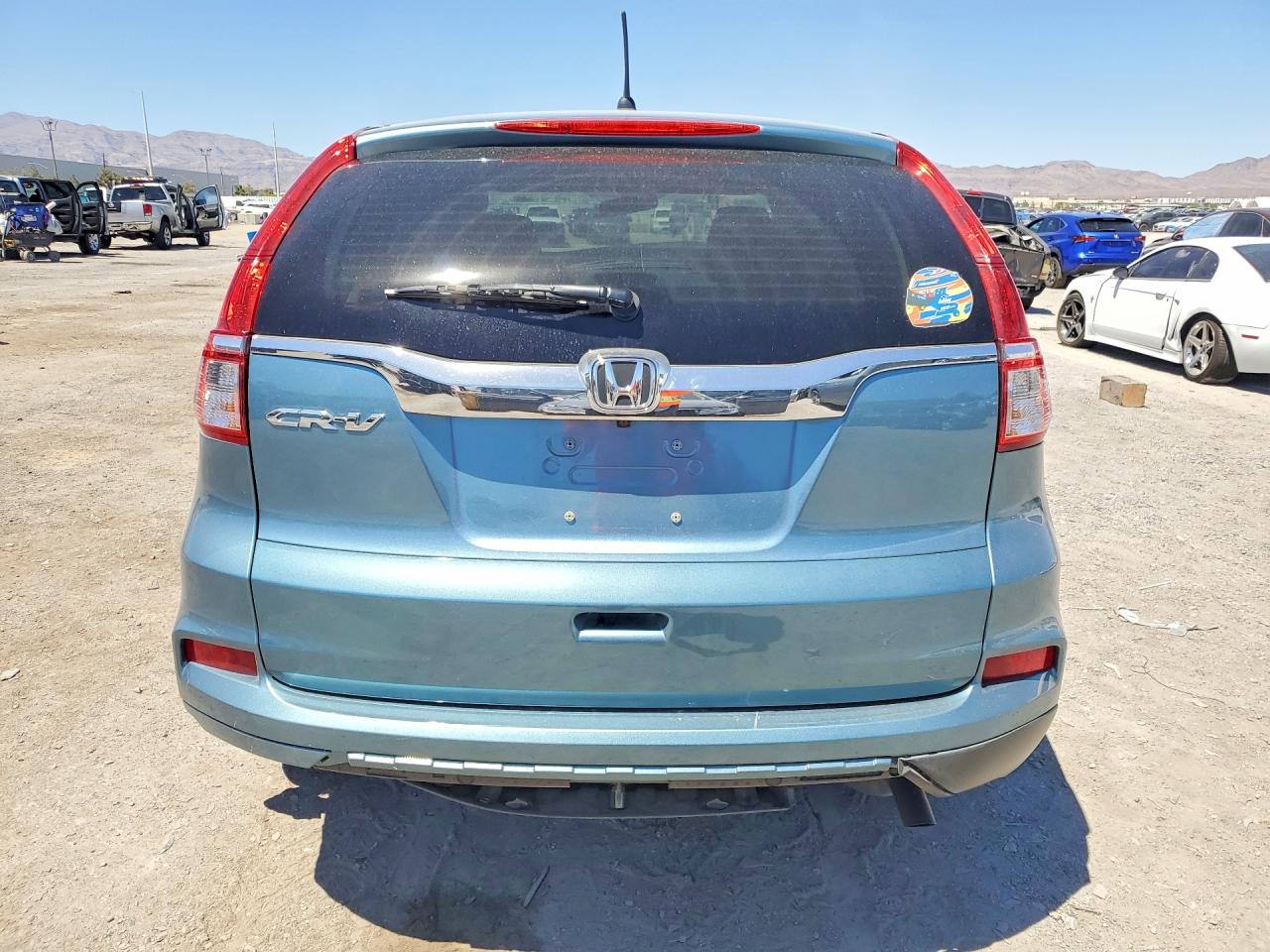 2015 Honda Cr-v Ex Blue vin: 2HKRM3H56FH545693