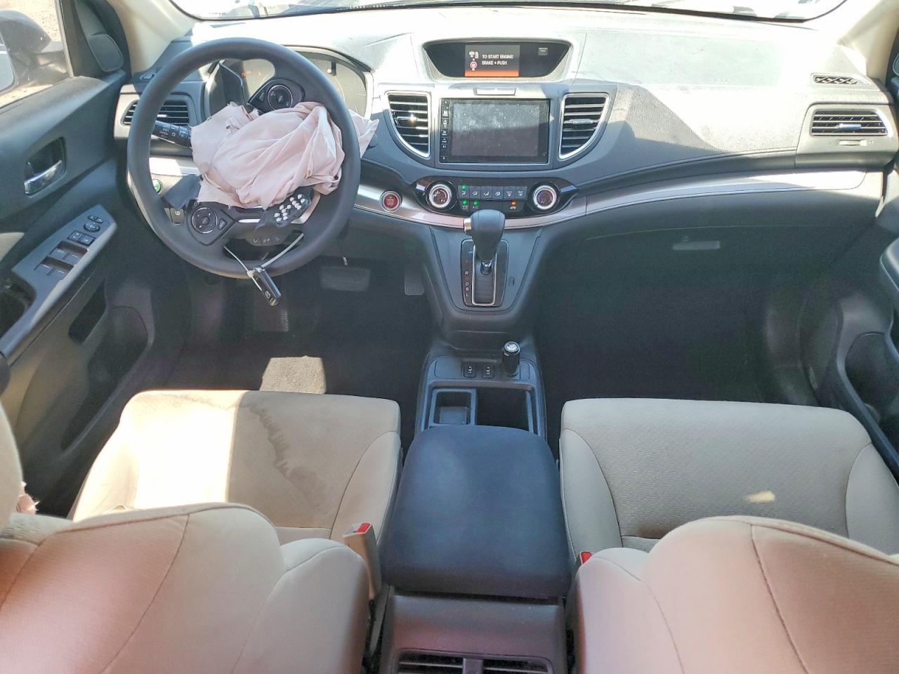 2015 Honda Cr-v Ex Blue vin: 2HKRM3H56FH545693