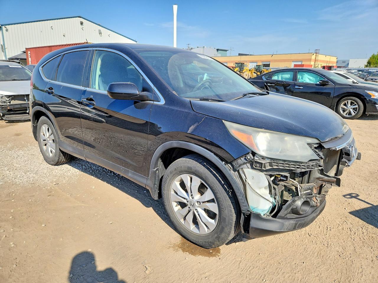 2012 Honda Cr-v Ex Black vin: 2HKRM3H57CH001599