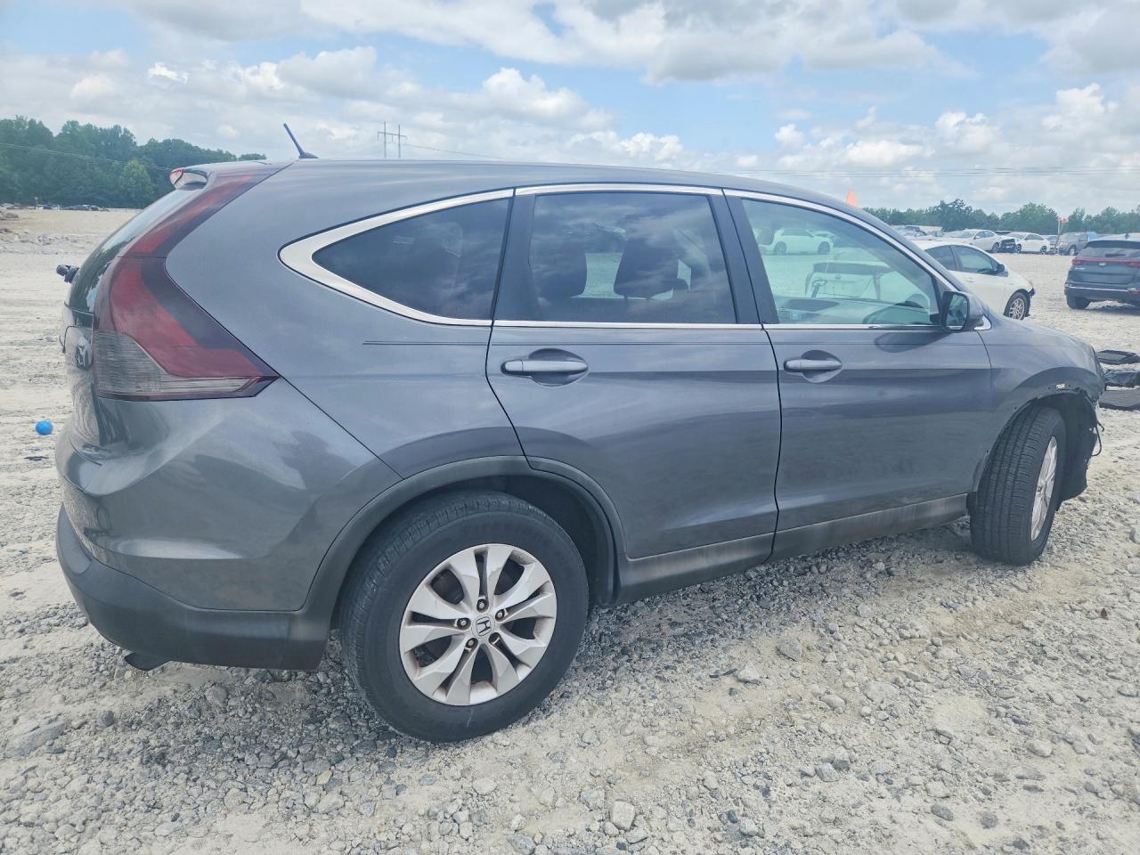 2012 Honda Cr-v Ex Gray vin: 2HKRM3H57CH509815
