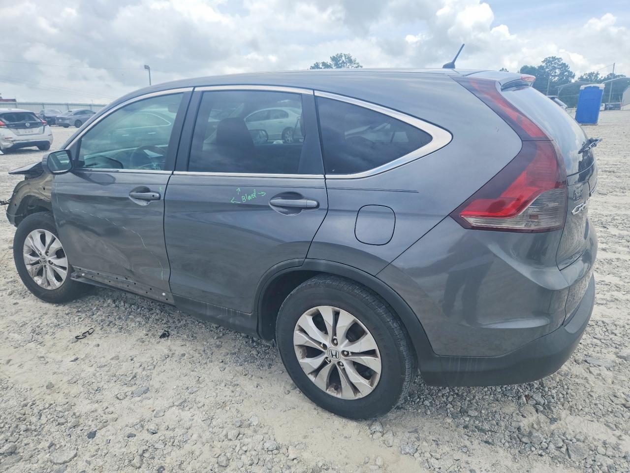 2012 Honda Cr-v Ex Gray vin: 2HKRM3H57CH509815