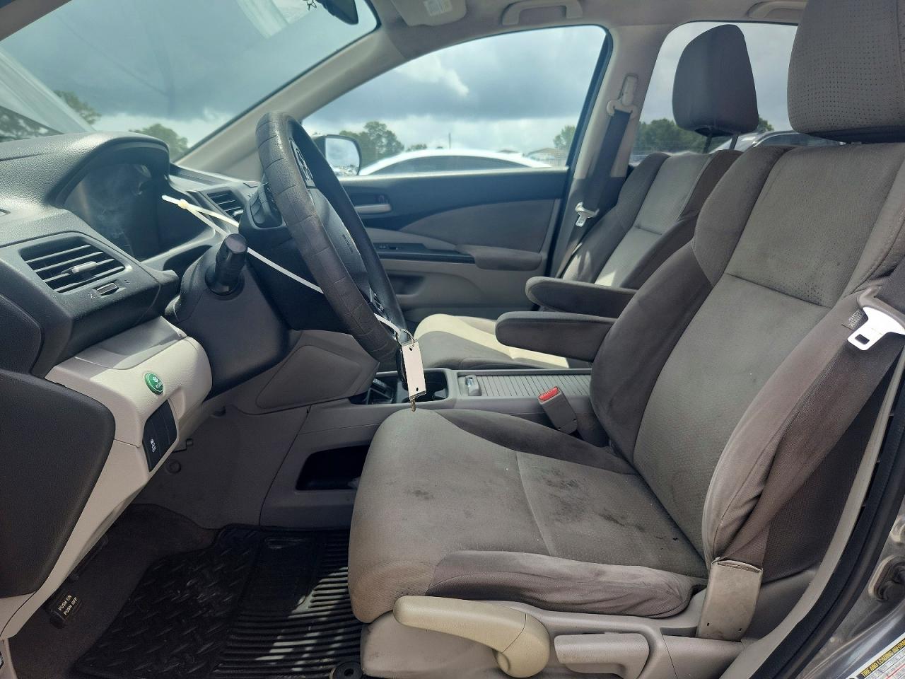 2012 Honda Cr-v Ex Gray vin: 2HKRM3H57CH509815