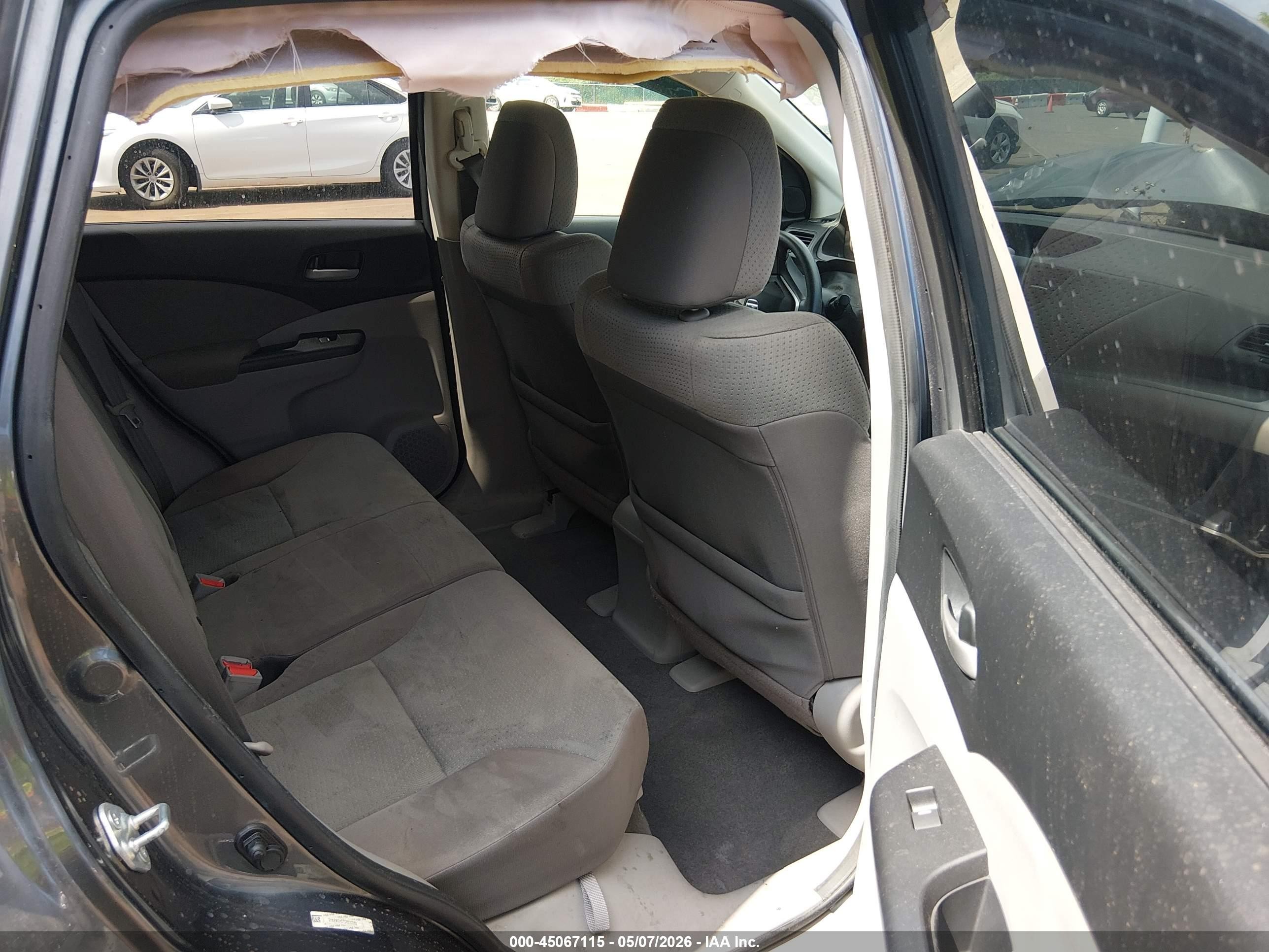 2013 Honda Cr-v Ex Black vin: 2HKRM3H57DH510268