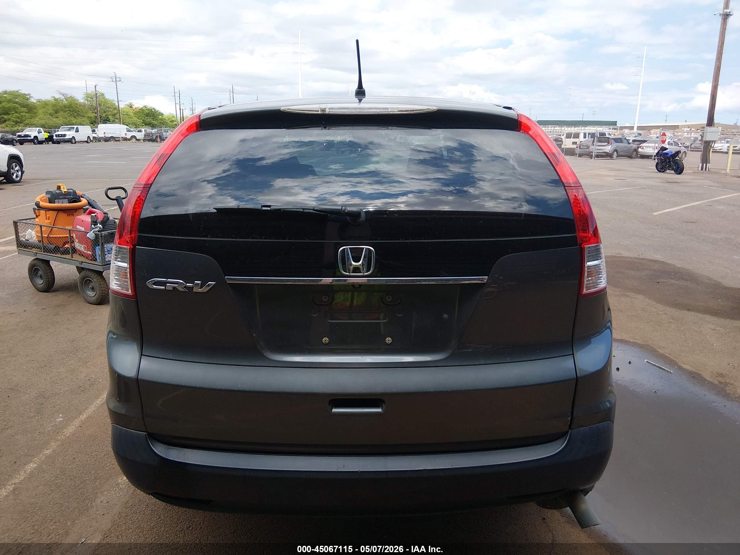 2013 Honda Cr-v Ex Black vin: 2HKRM3H57DH510268