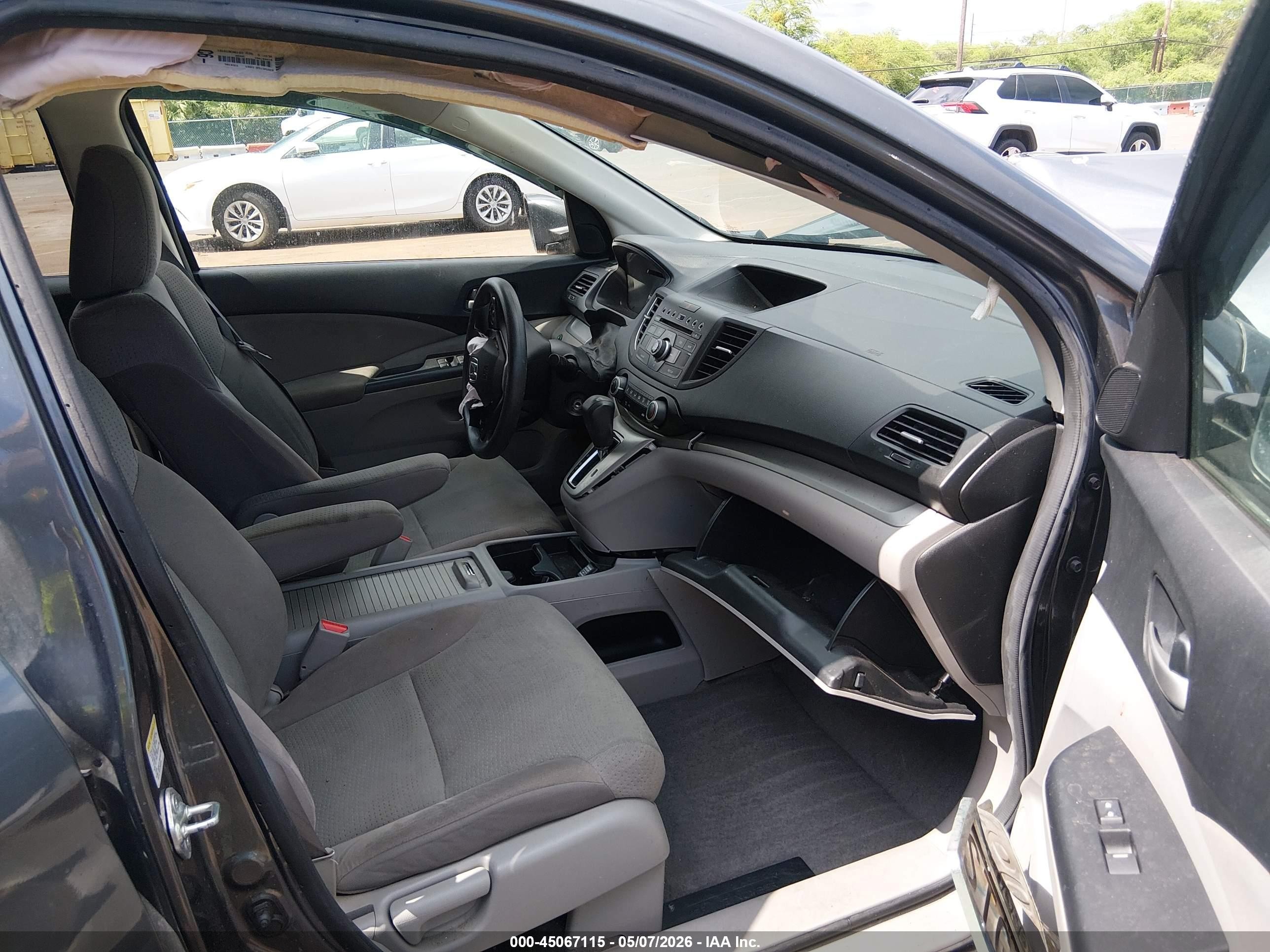 2013 Honda Cr-v Ex Black vin: 2HKRM3H57DH510268