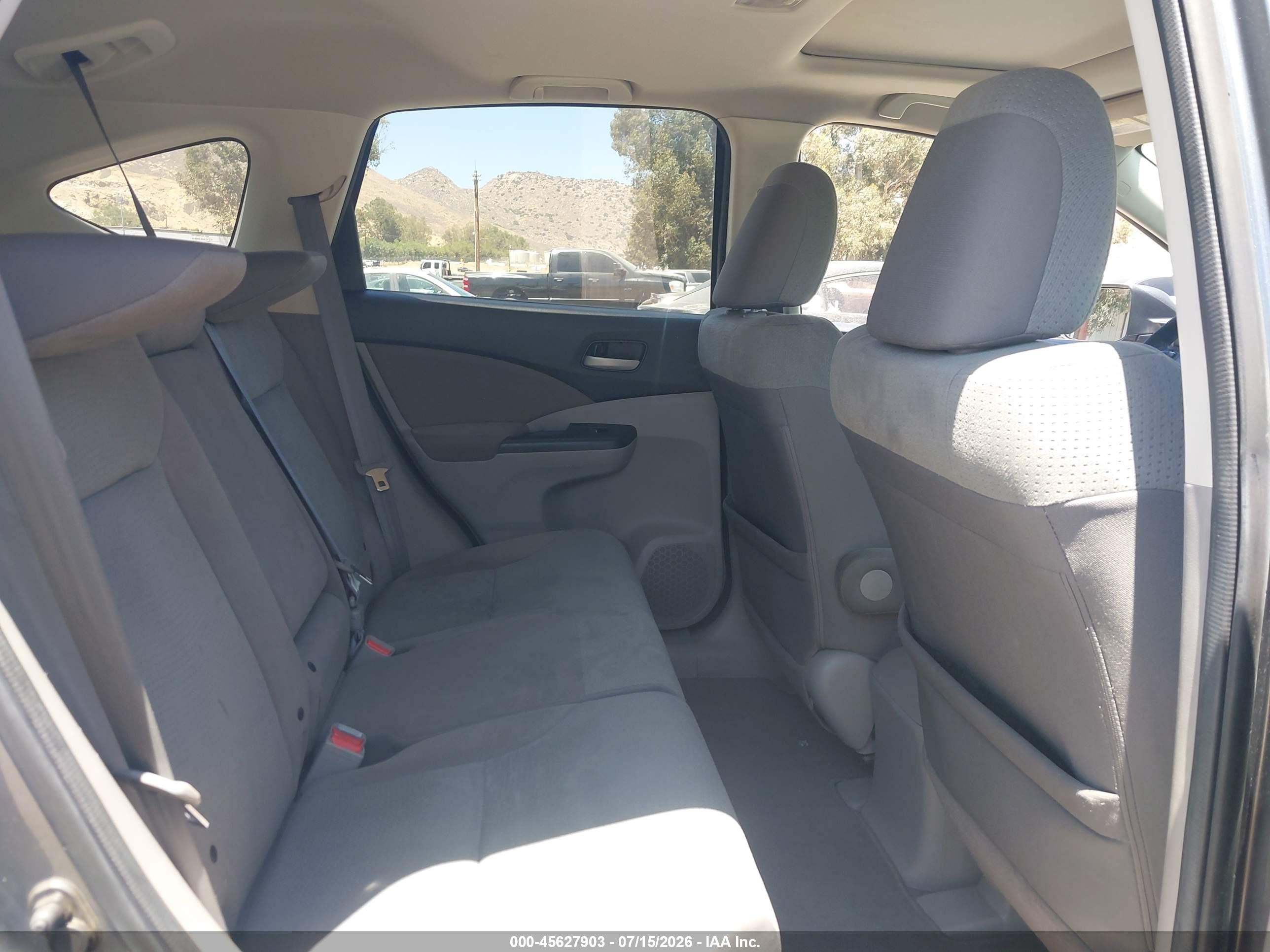 2013 Honda Cr-v Ex Gray vin: 2HKRM3H57DH512621