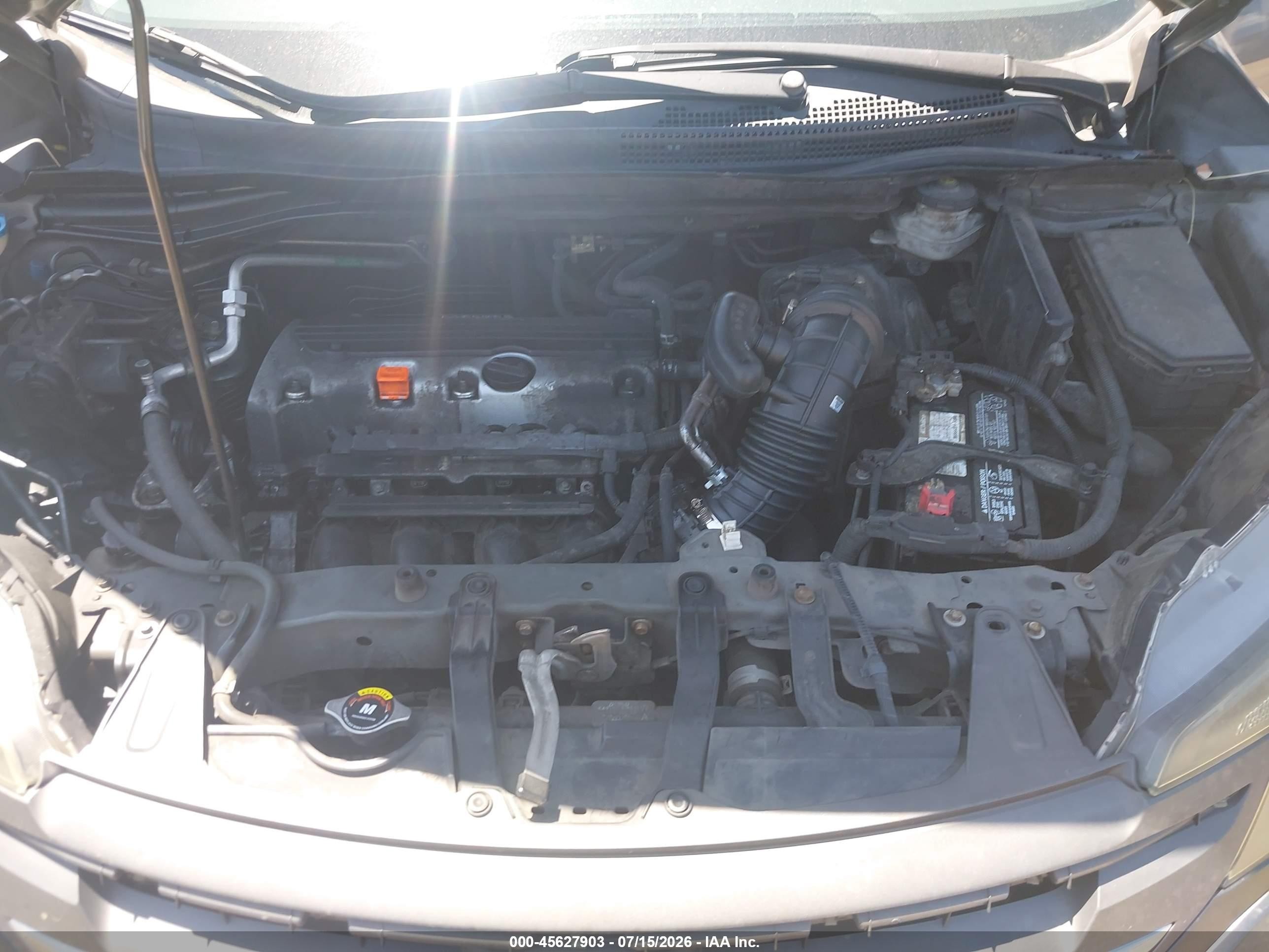 2013 Honda Cr-v Ex Gray vin: 2HKRM3H57DH512621