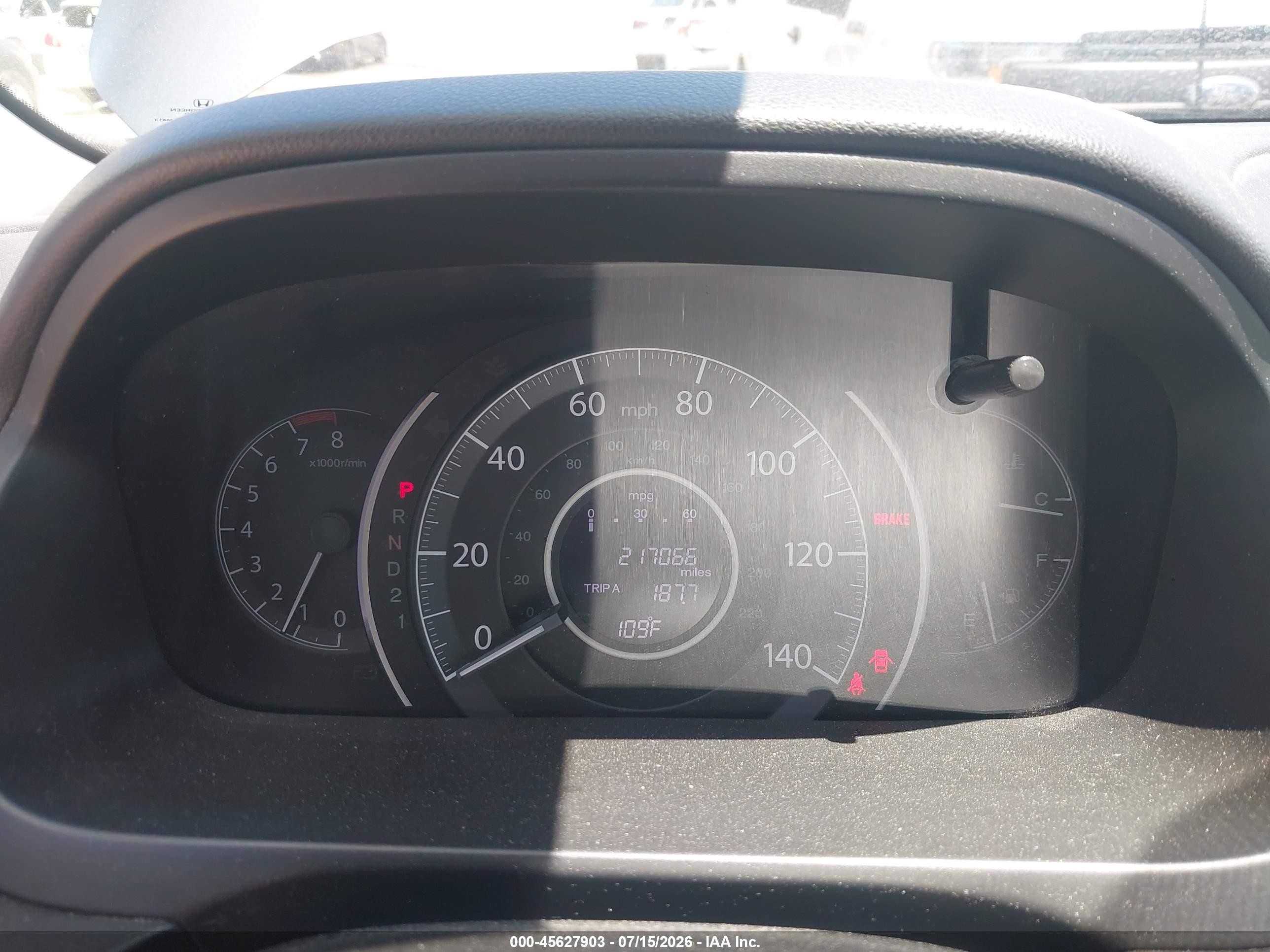 2013 Honda Cr-v Ex Gray vin: 2HKRM3H57DH512621
