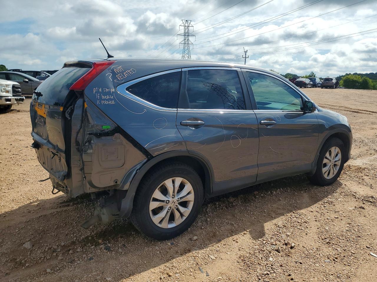 2014 Honda Cr-v Ex Charcoal vin: 2HKRM3H57EH500860