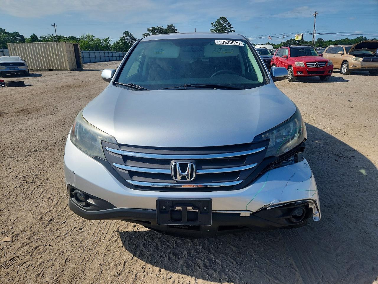 2014 Honda Cr-v Ex Silver vin: 2HKRM3H57EH562680