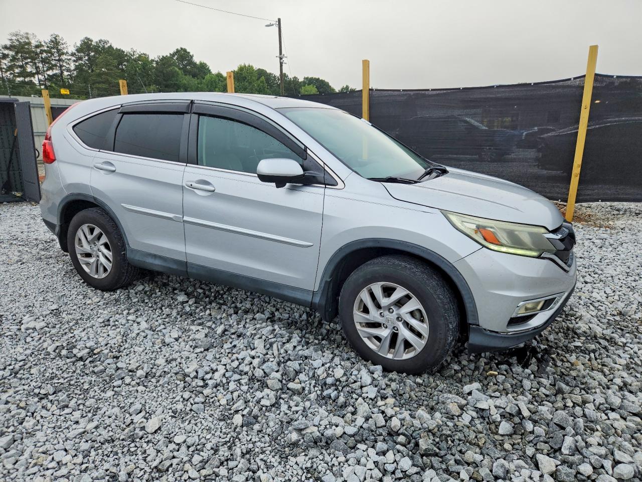 2015 Honda Cr-v Ex Silver vin: 2HKRM3H57FH503579