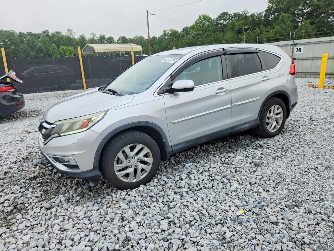 2015 Honda Cr-v Ex Серебряный vin: 2HKRM3H57FH503579