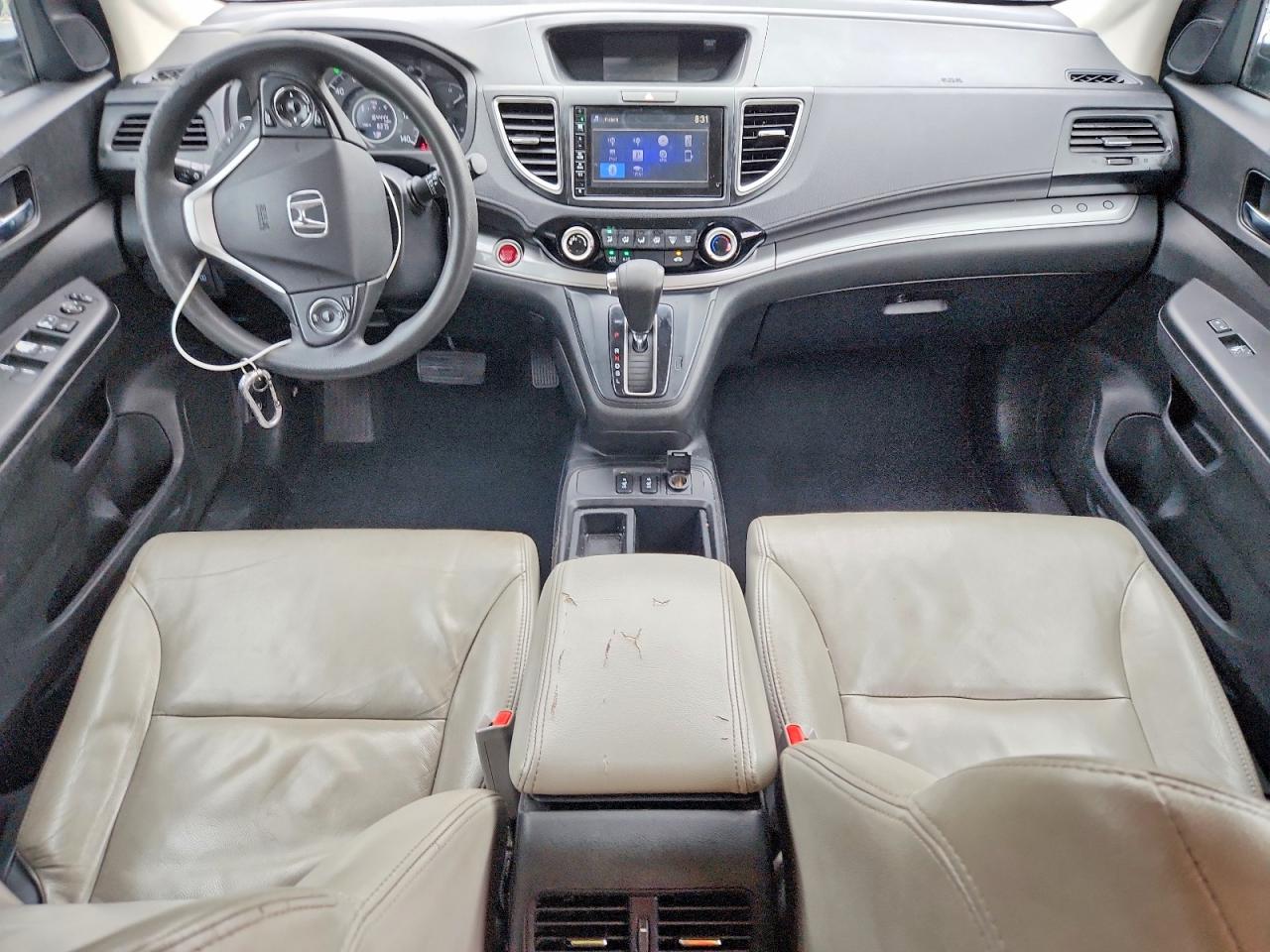 2015 Honda Cr-v Ex Silver vin: 2HKRM3H57FH503579