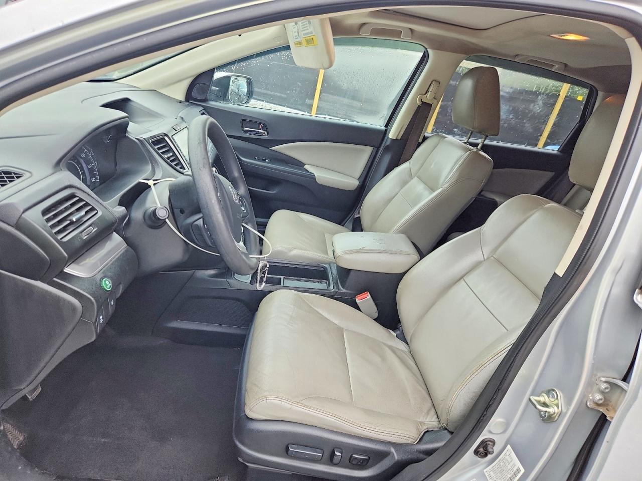 2015 Honda Cr-v Ex Silver vin: 2HKRM3H57FH503579