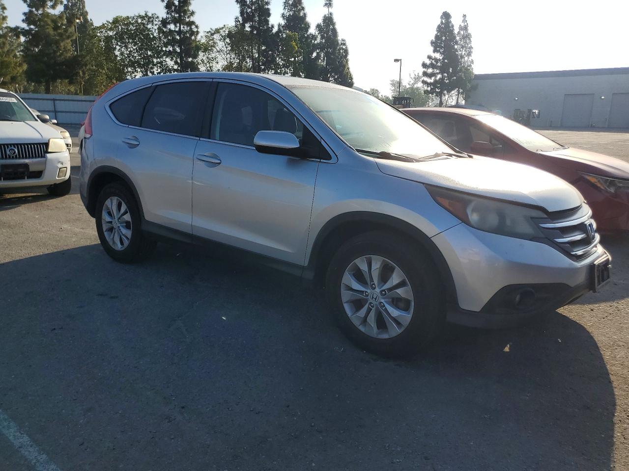 2013 Honda Cr-v Ex Gray vin: 2HKRM3H58DH501059