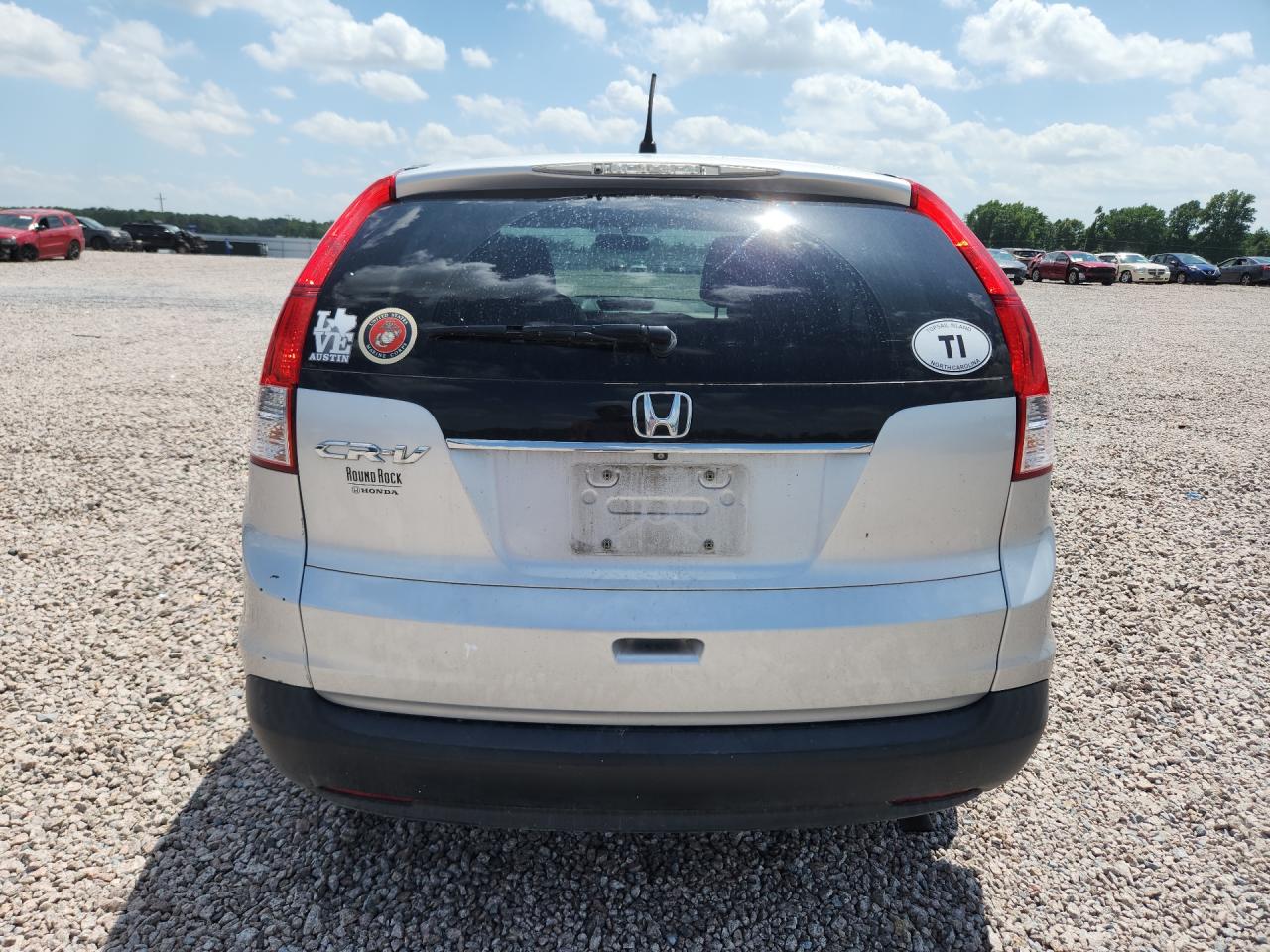 2014 Honda Cr-v Ex Silver vin: 2HKRM3H58EH502021