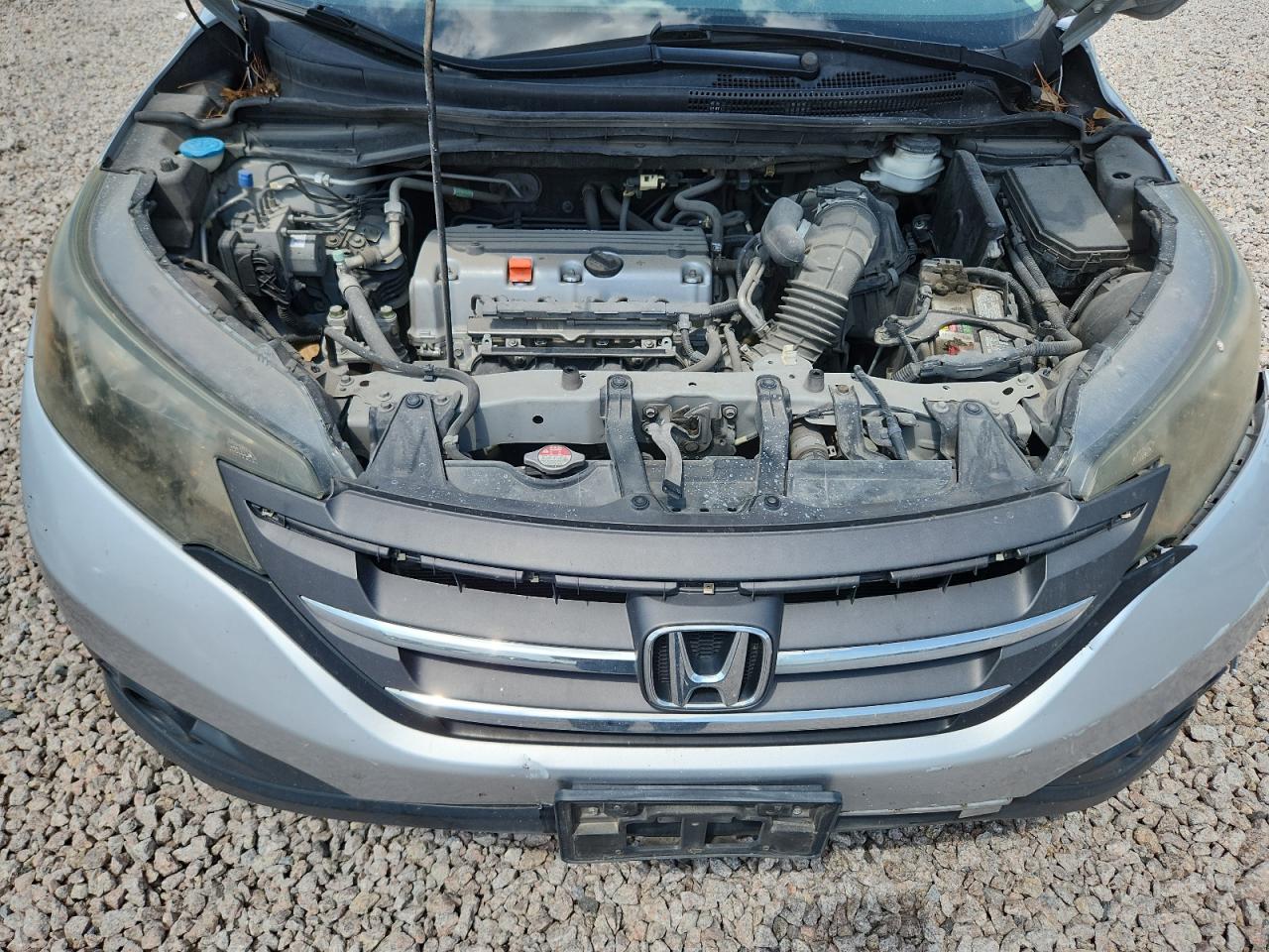 2014 Honda Cr-v Ex Silver vin: 2HKRM3H58EH502021