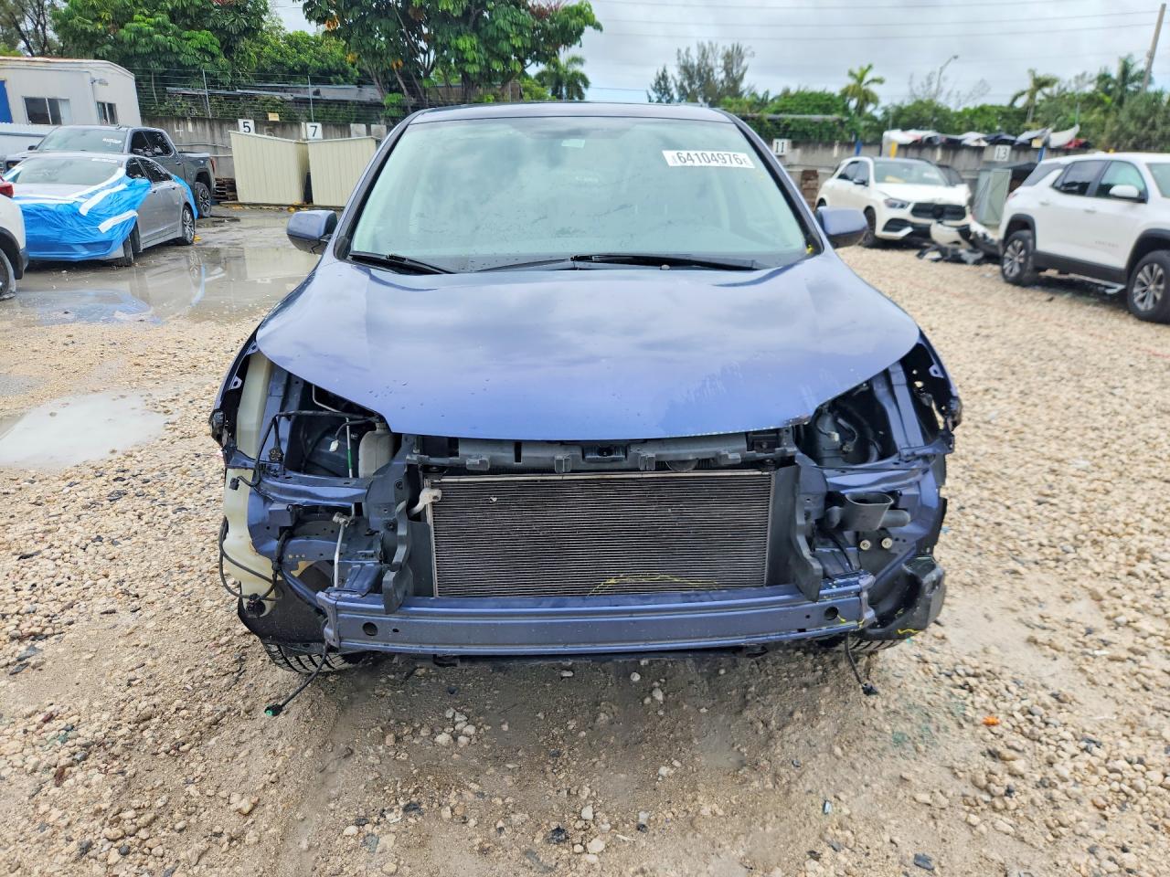 2014 Honda Cr-v Ex Blue vin: 2HKRM3H58EH511172