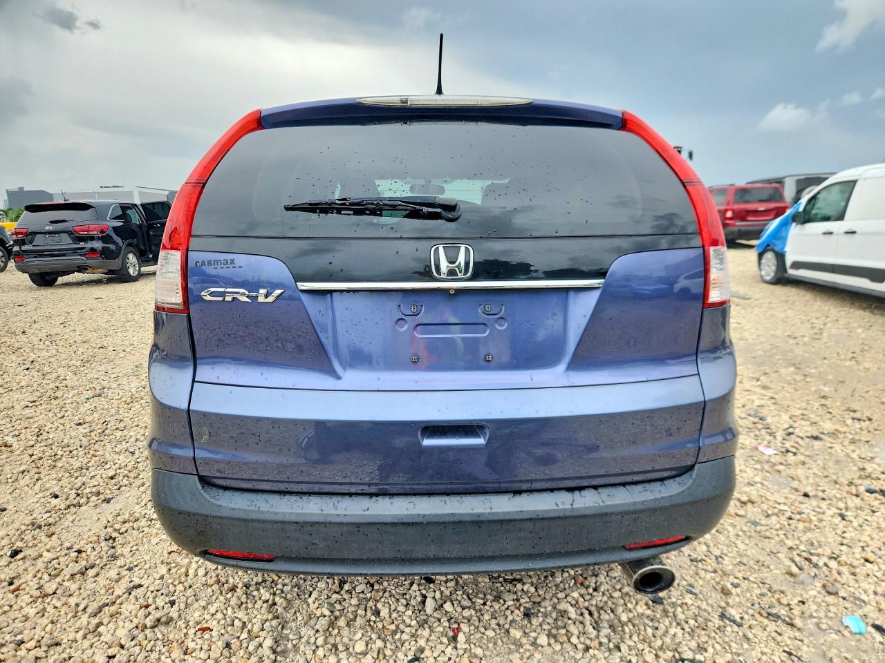 2014 Honda Cr-v Ex Blue vin: 2HKRM3H58EH511172