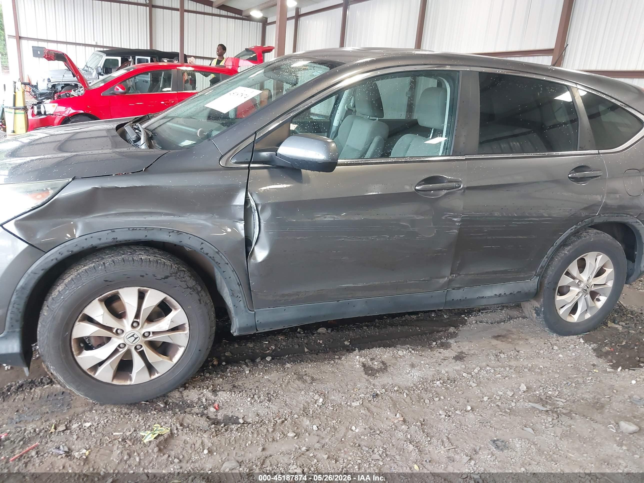 2014 Honda Cr-v Ex Серый vin: 2HKRM3H58EH552417
