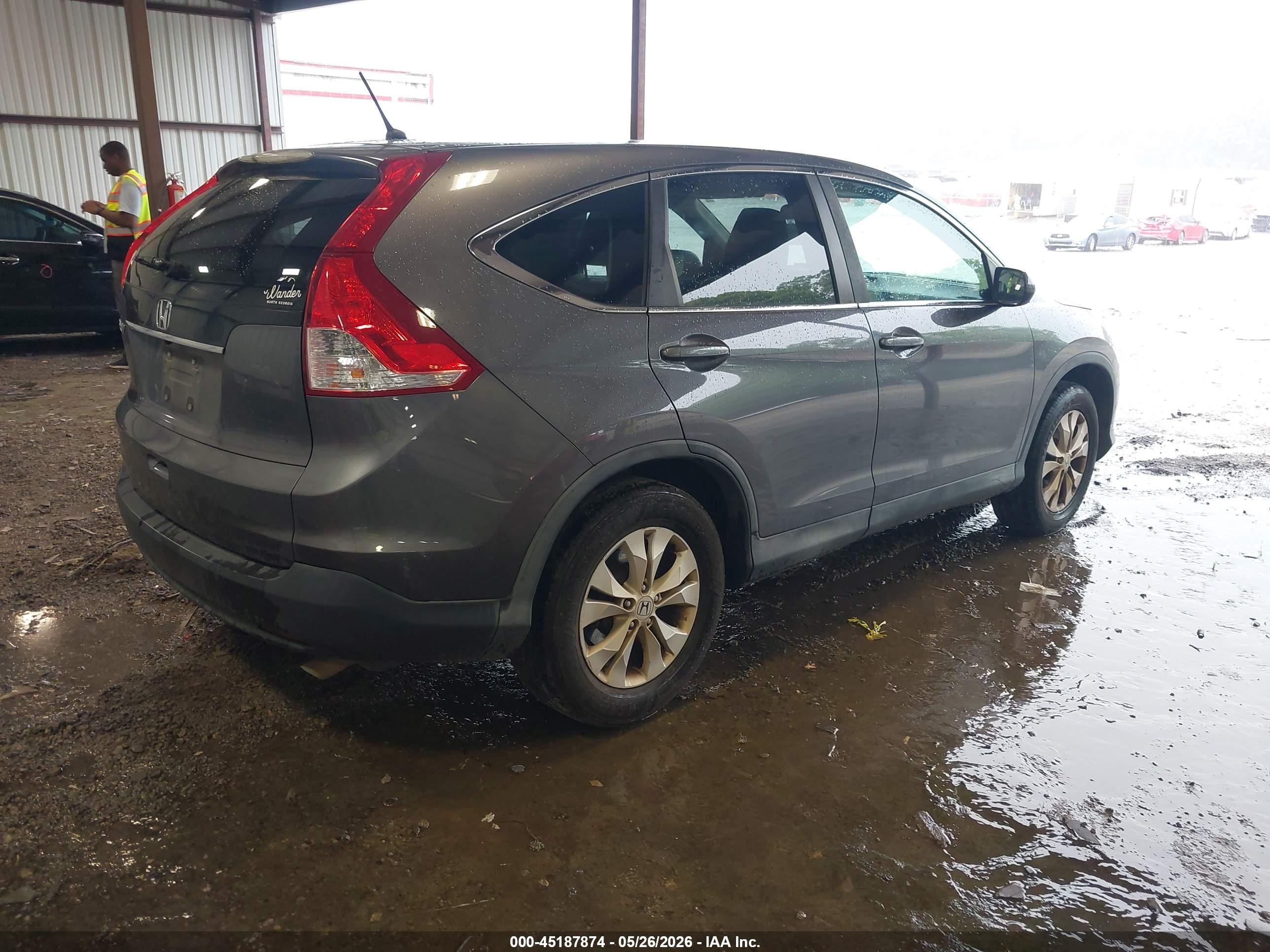 2014 Honda Cr-v Ex Серый vin: 2HKRM3H58EH552417
