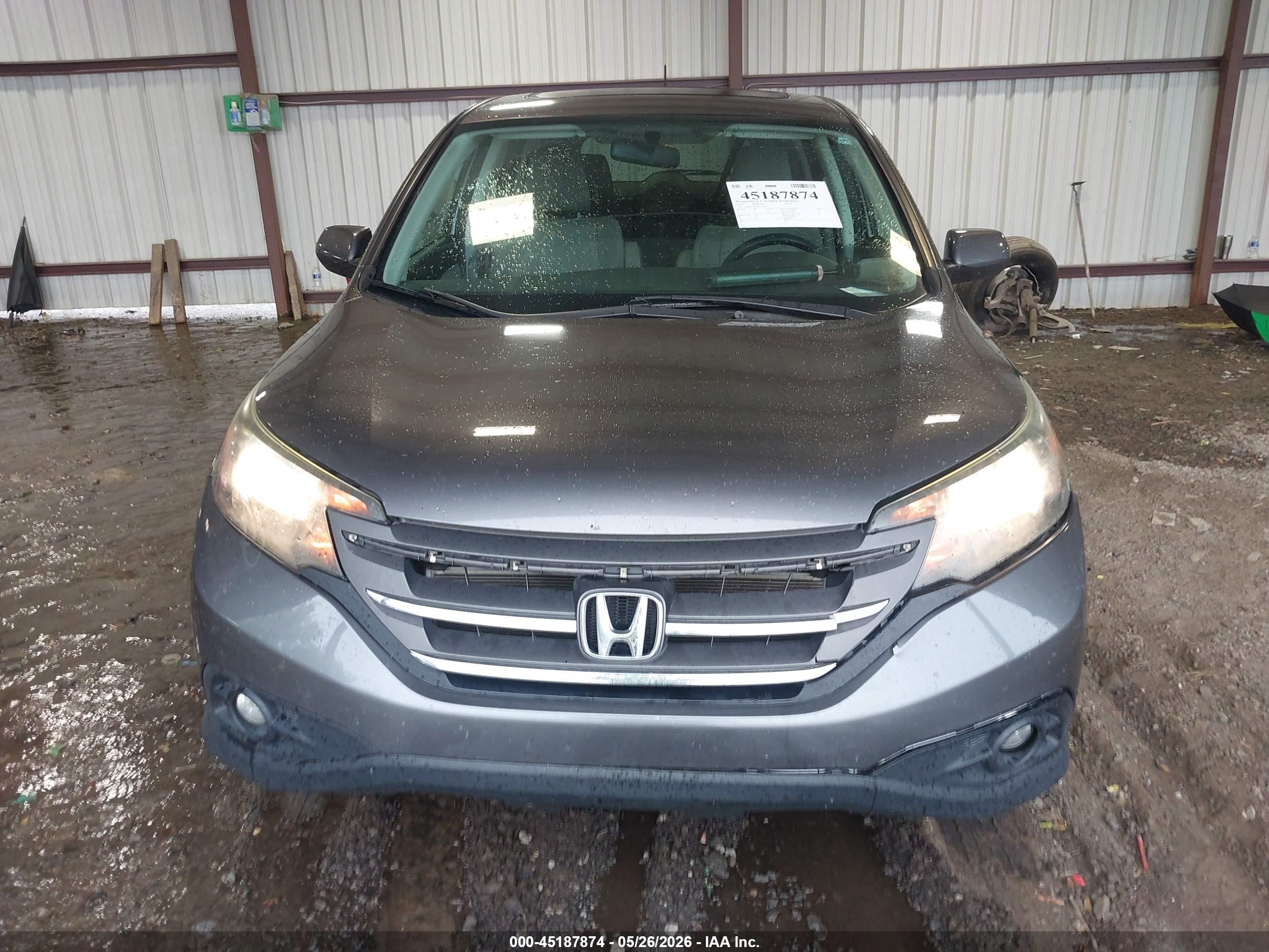 2014 Honda Cr-v Ex Серый vin: 2HKRM3H58EH552417