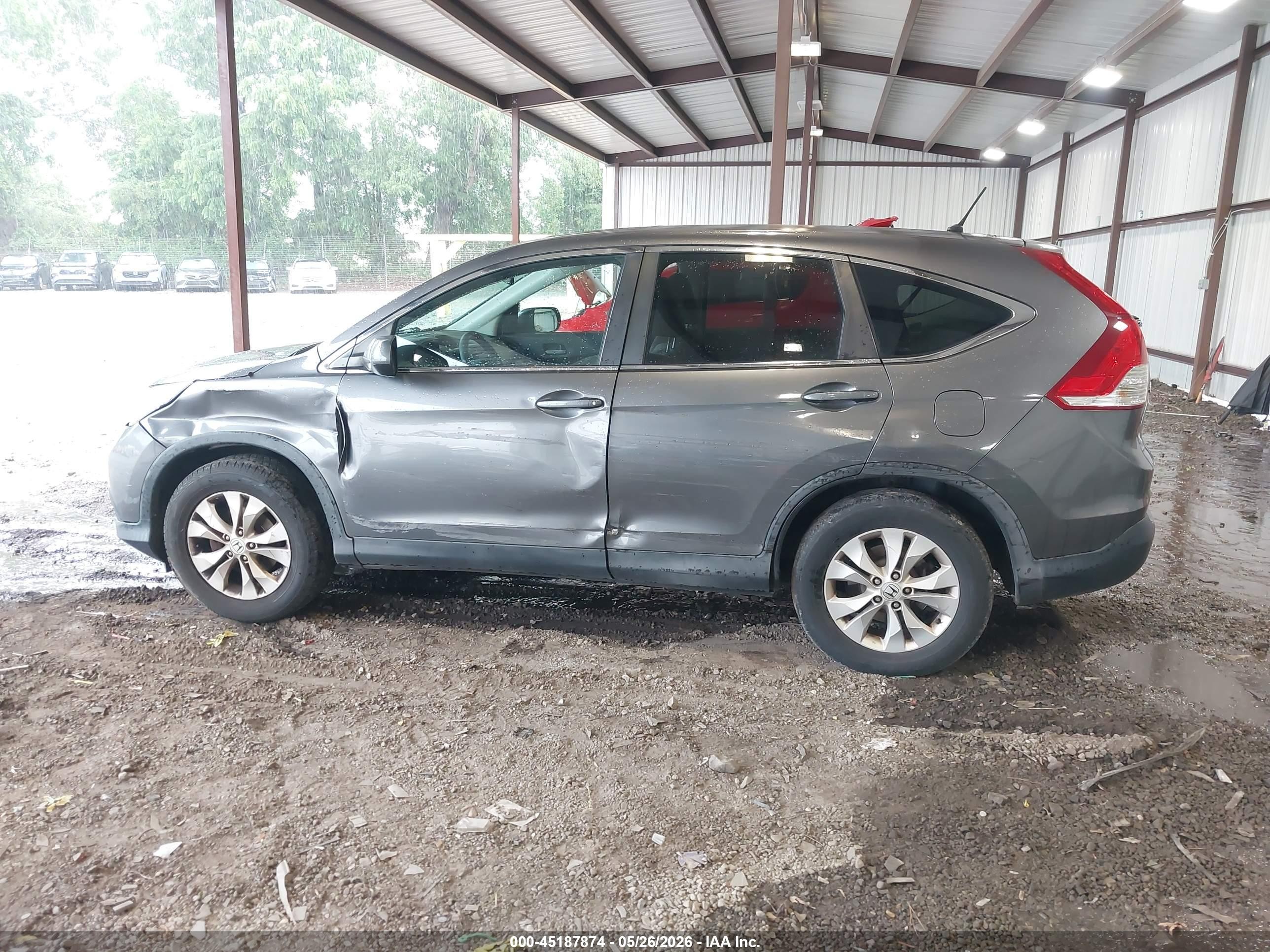 2014 Honda Cr-v Ex Серый vin: 2HKRM3H58EH552417