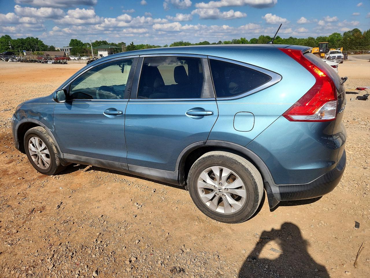 2014 Honda Cr-v Ex Blue vin: 2HKRM3H58EH556483