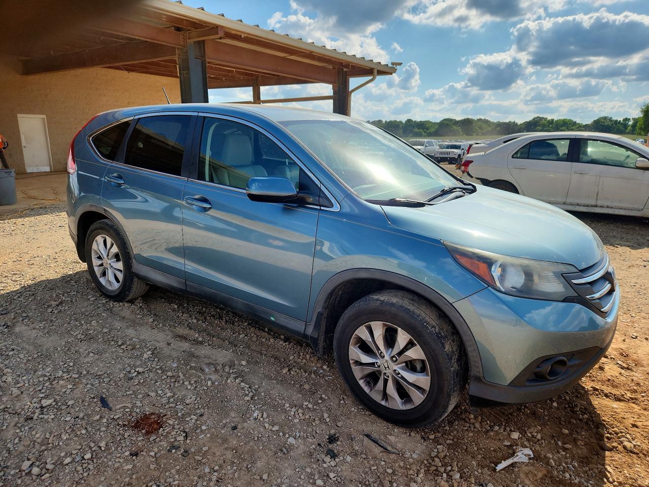 2014 Honda Cr-v Ex Blue vin: 2HKRM3H58EH556483