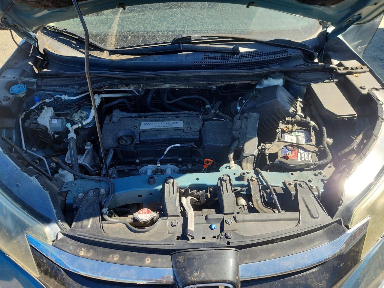 2015 Honda Cr-v Ex Teal vin: 2HKRM3H58FH507317
