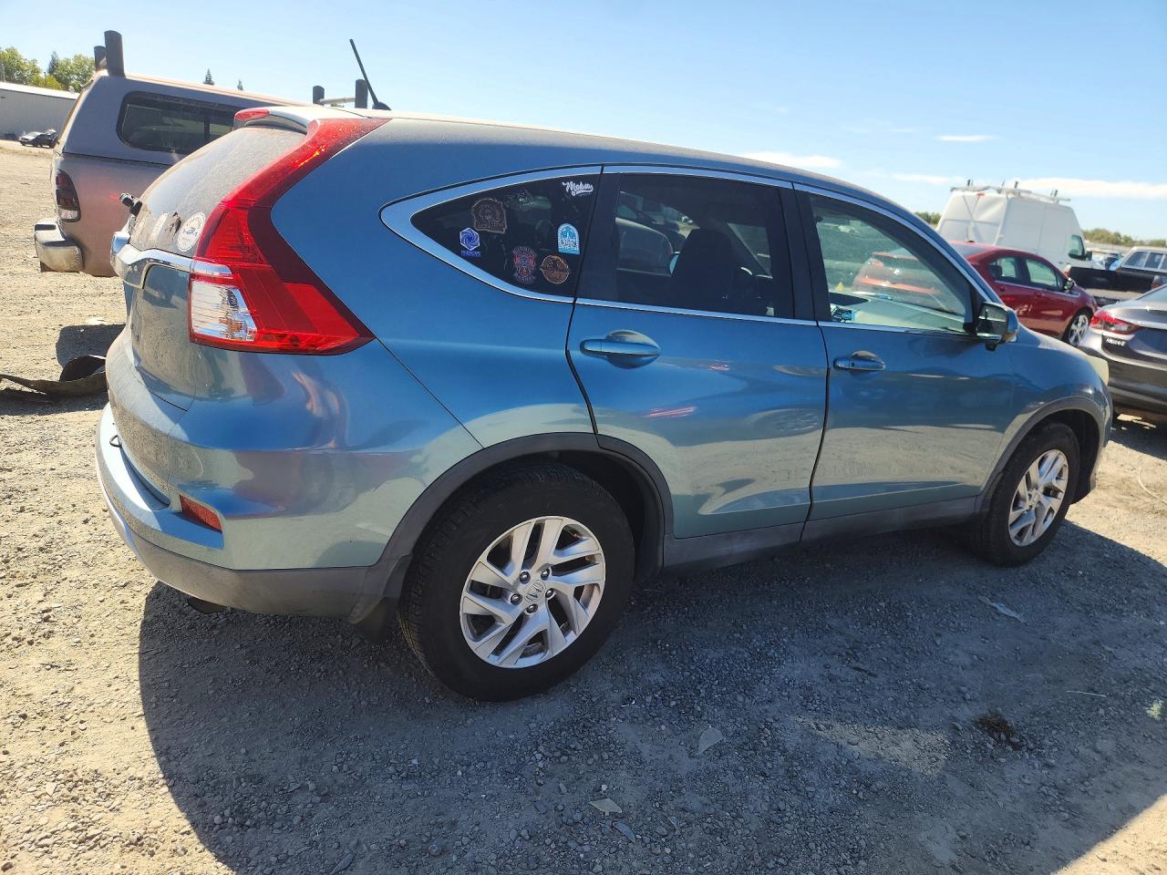 2015 Honda Cr-v Ex Teal vin: 2HKRM3H58FH507317