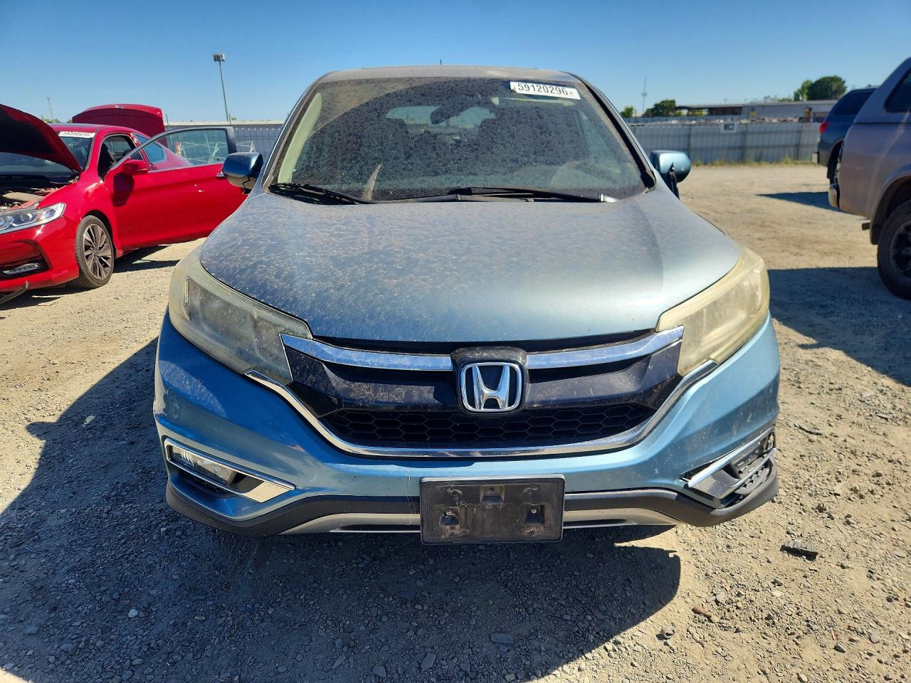 2015 Honda Cr-v Ex Teal vin: 2HKRM3H58FH507317