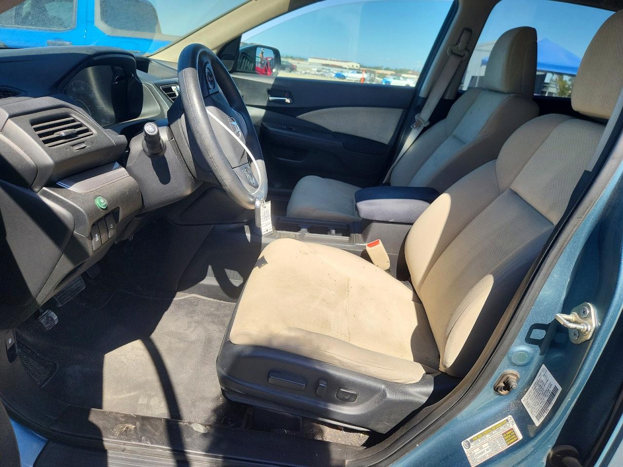 2015 Honda Cr-v Ex Teal vin: 2HKRM3H58FH507317