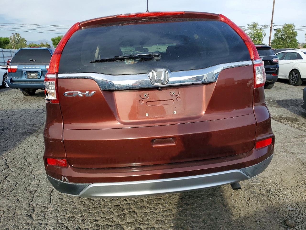 2015 Honda Cr-v Ex Brown vin: 2HKRM3H58FH511268