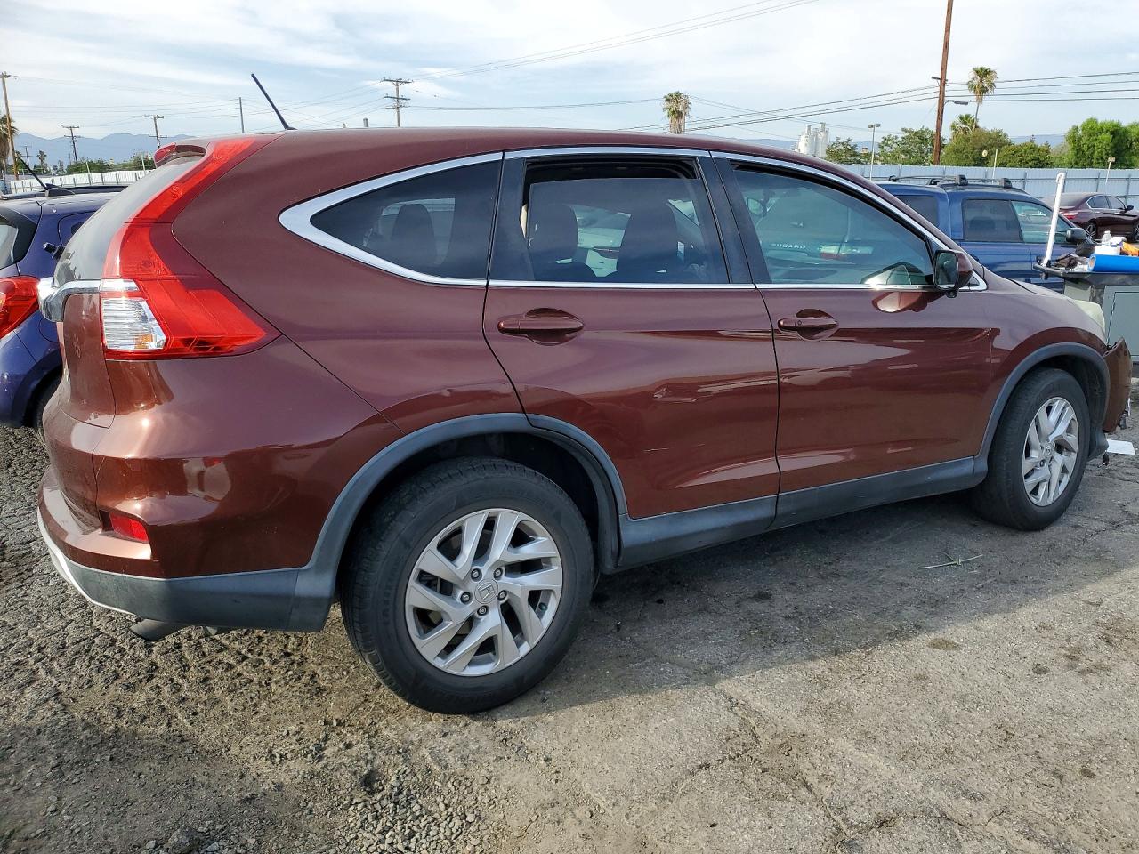 2015 Honda Cr-v Ex Brown vin: 2HKRM3H58FH511268