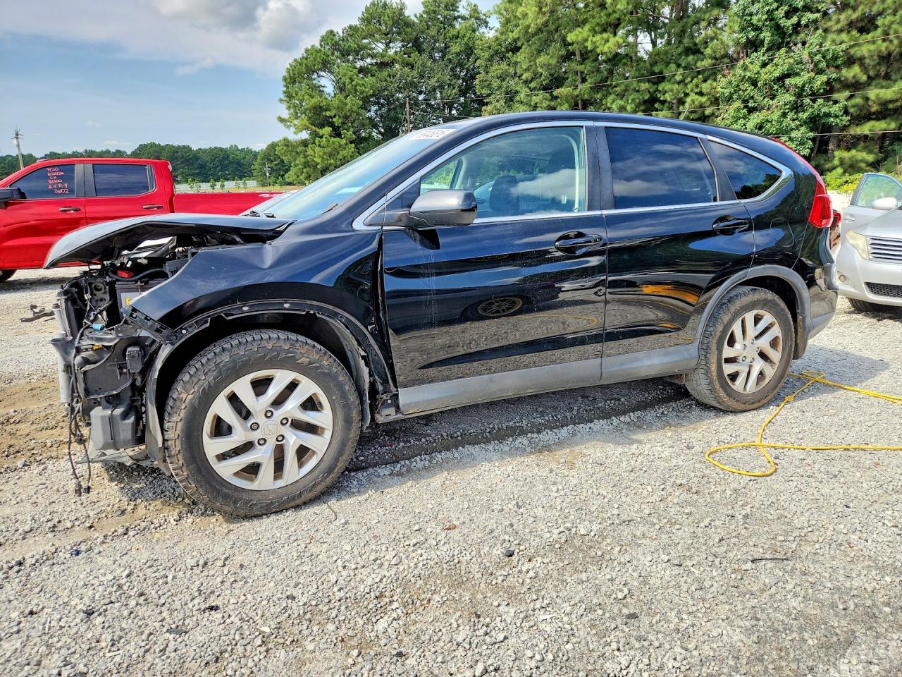 2015 Honda Cr-v Ex Black vin: 2HKRM3H58FH514137