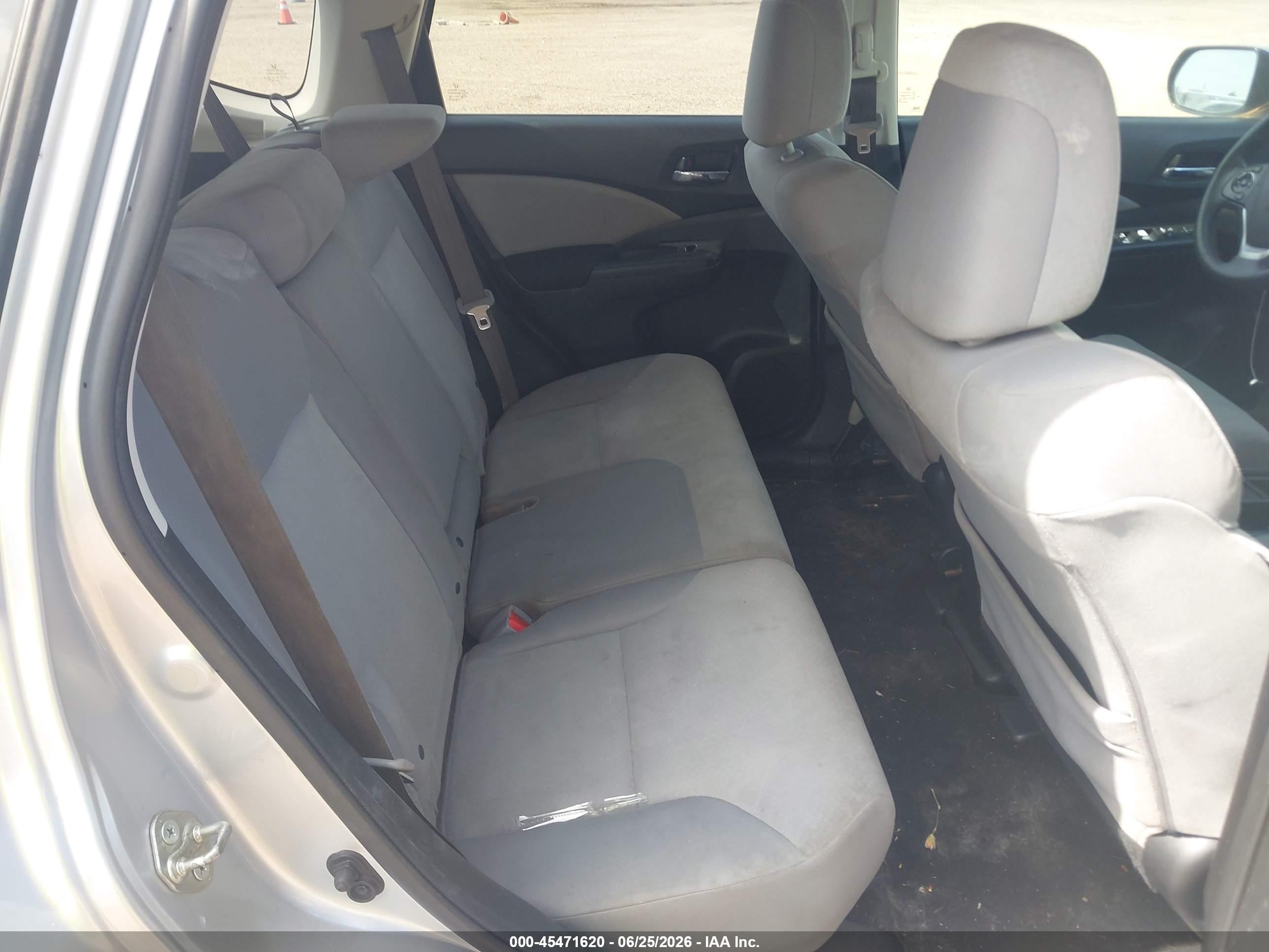 2015 Honda Cr-v Ex Серый vin: 2HKRM3H58FH517622