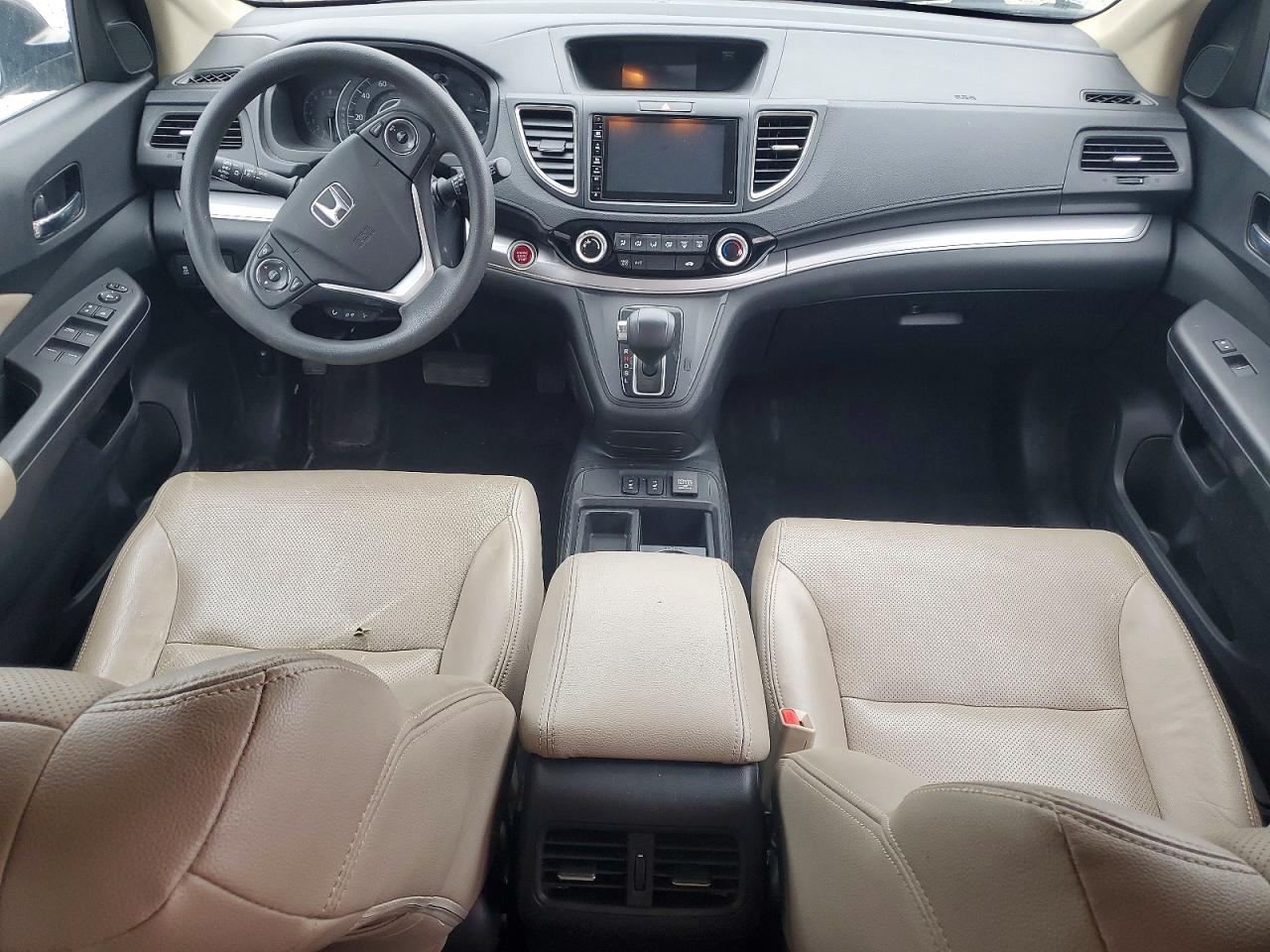 2015 Honda Cr-v Ex Brown vin: 2HKRM3H58FH537921