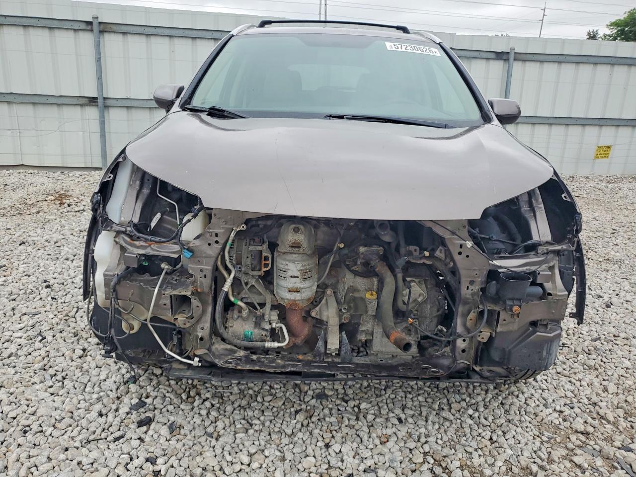 2015 Honda Cr-v Ex Brown vin: 2HKRM3H58FH537921