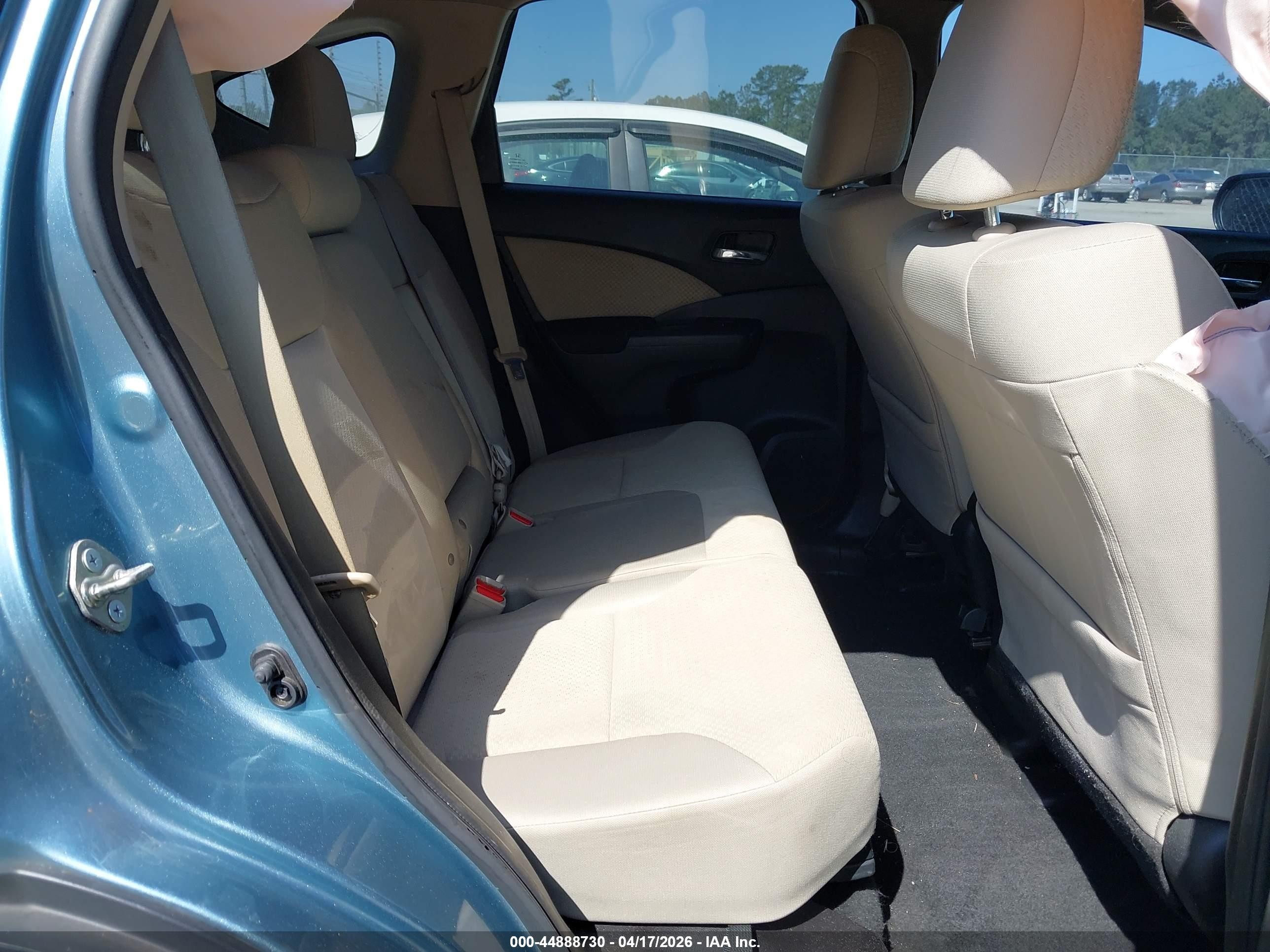 2016 Honda Cr-v Ex Light Blue vin: 2HKRM3H58GH545325