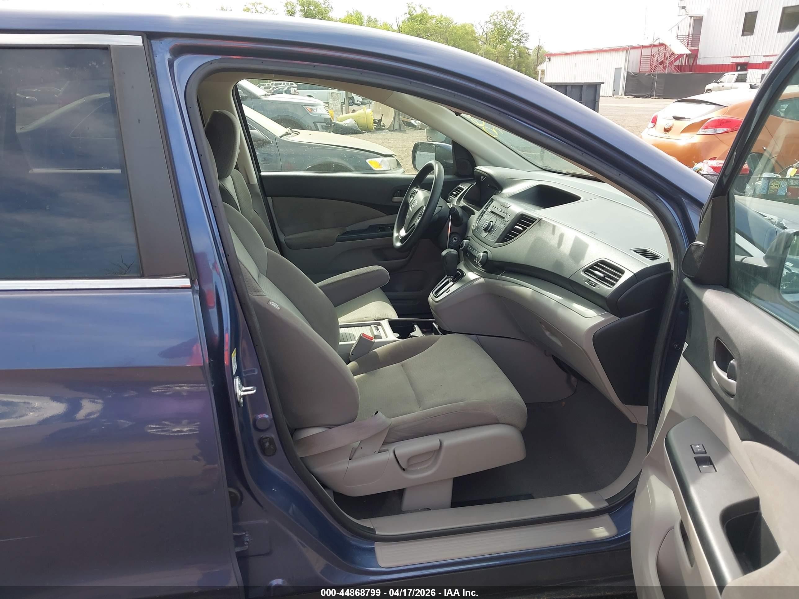 2013 Honda Cr-v Ex Blue vin: 2HKRM3H59DH520445
